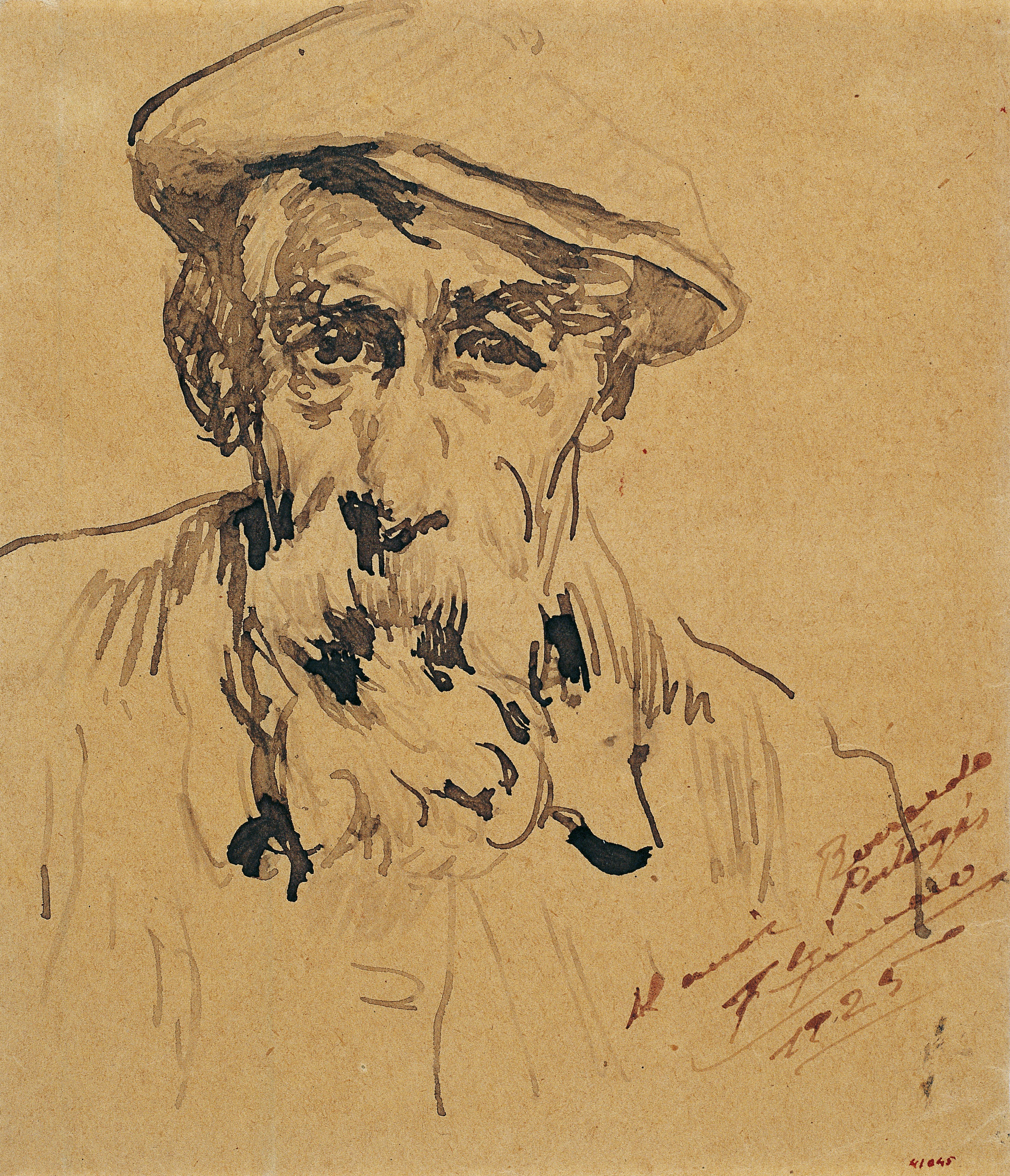 image for: Francesc Gimeno - Autoretrat - 1925