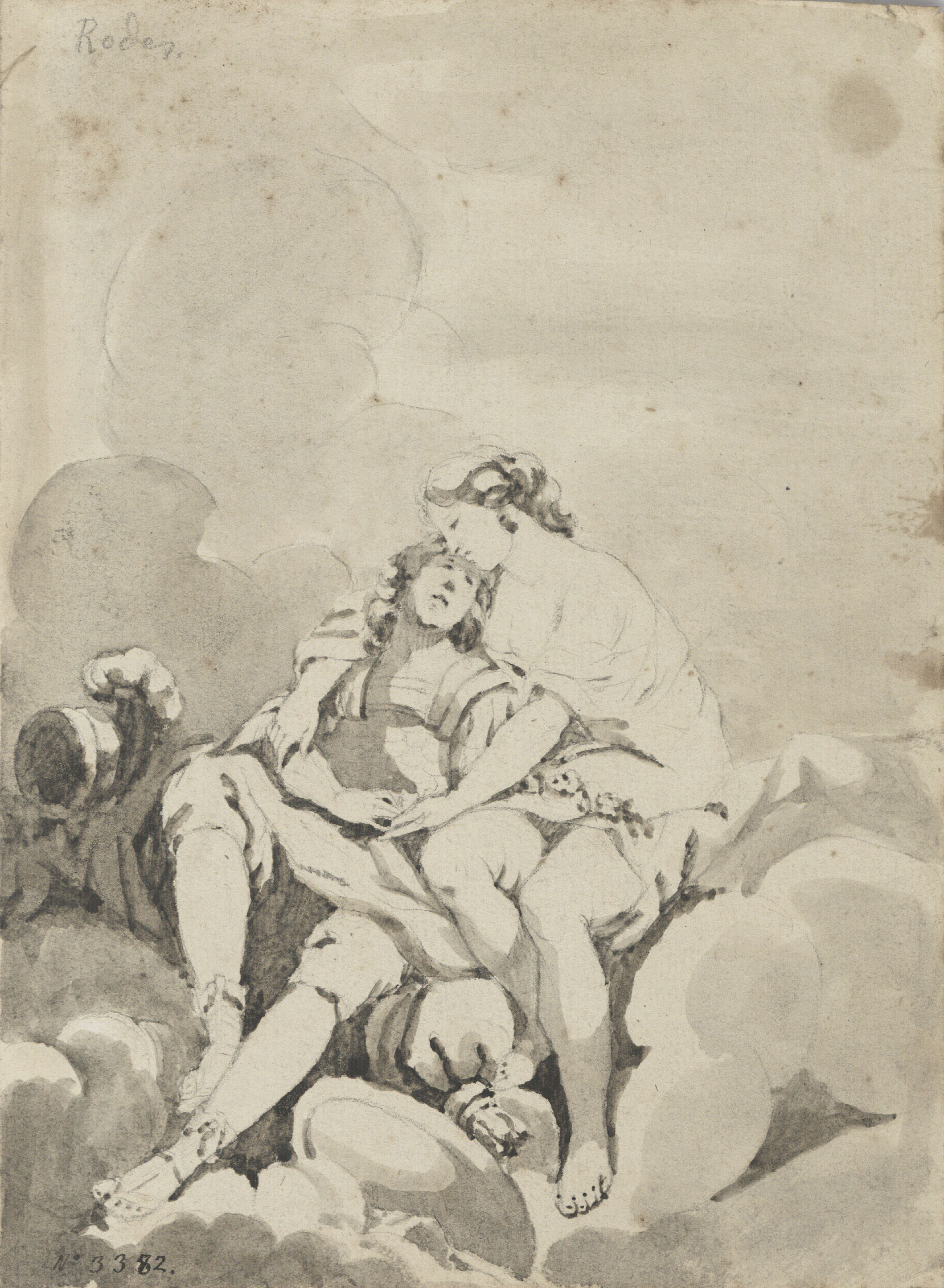 image for: Vicente Rodes - Venus i Adonis - Cap a 1834-1840