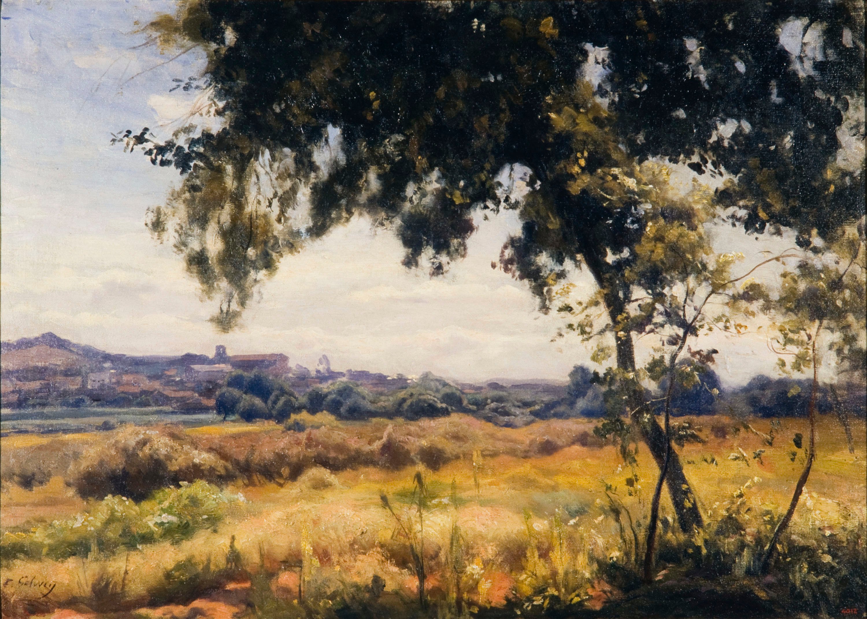 image for: Enric Galwey - Paisatge camperol - Cap a 1900-1915