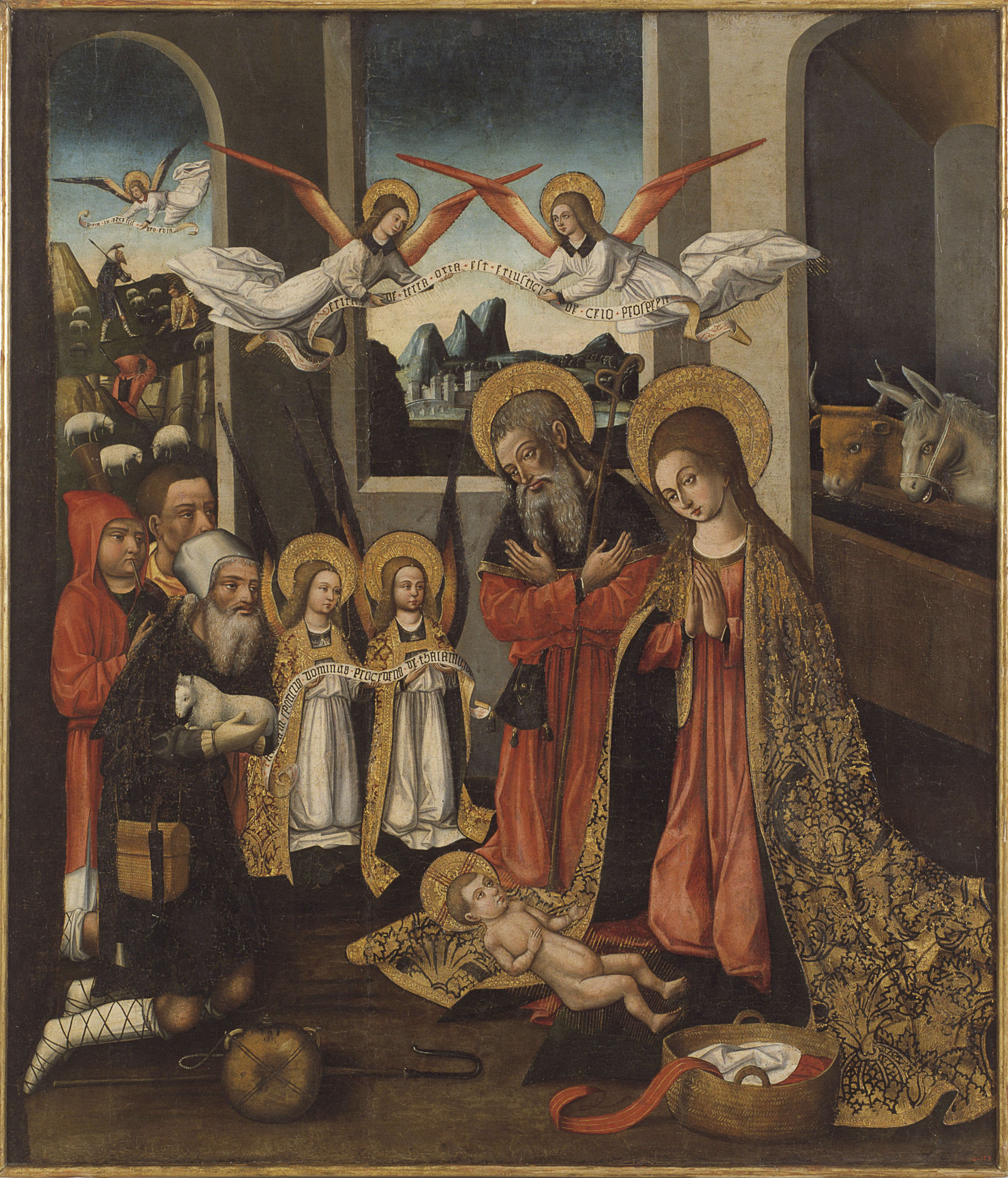 image for: Mestre de Xàtiva - Adoració dels pastors - Cap a 1500