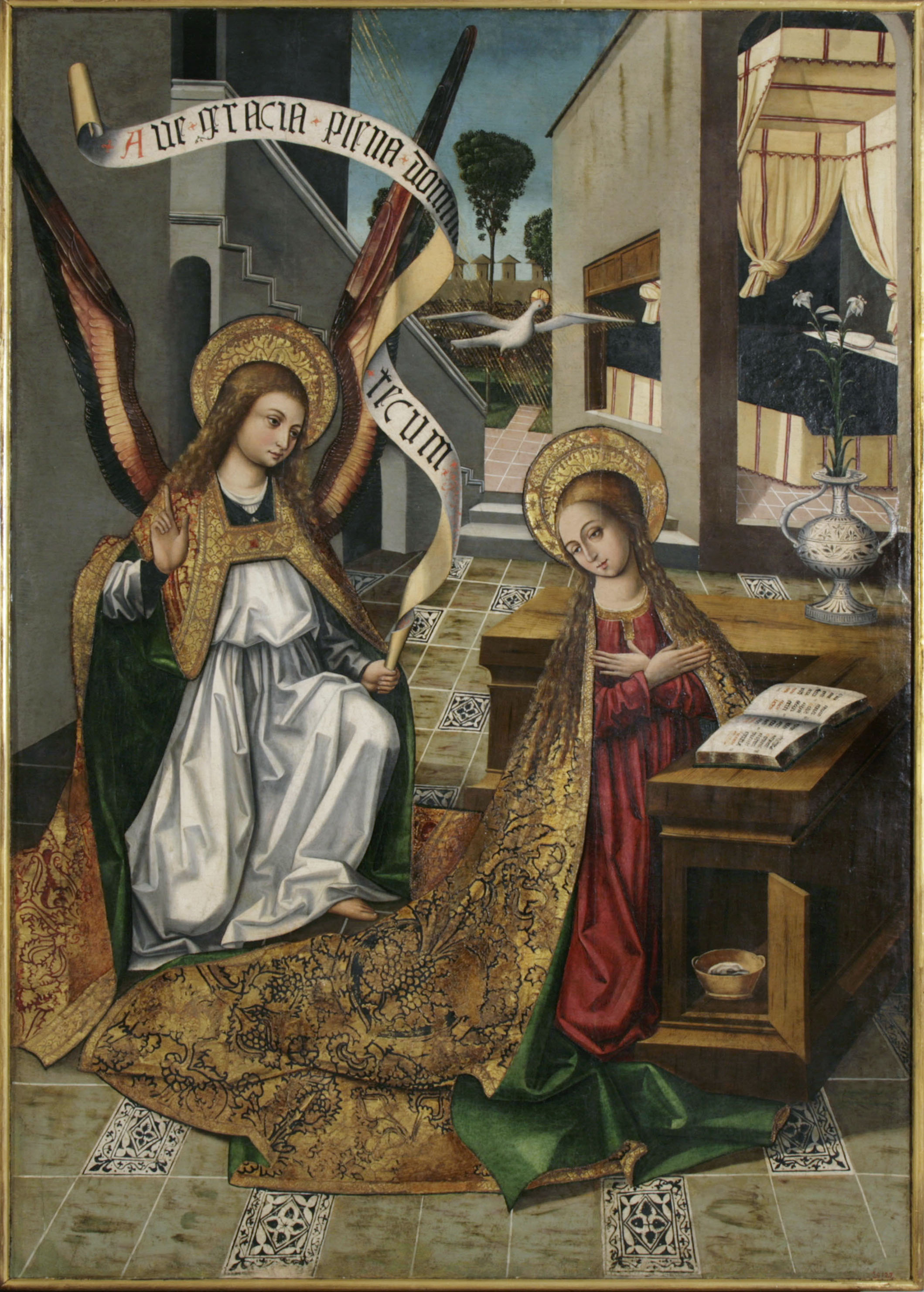 image for: Mestre de Xàtiva - Anunciació - Cap a 1500