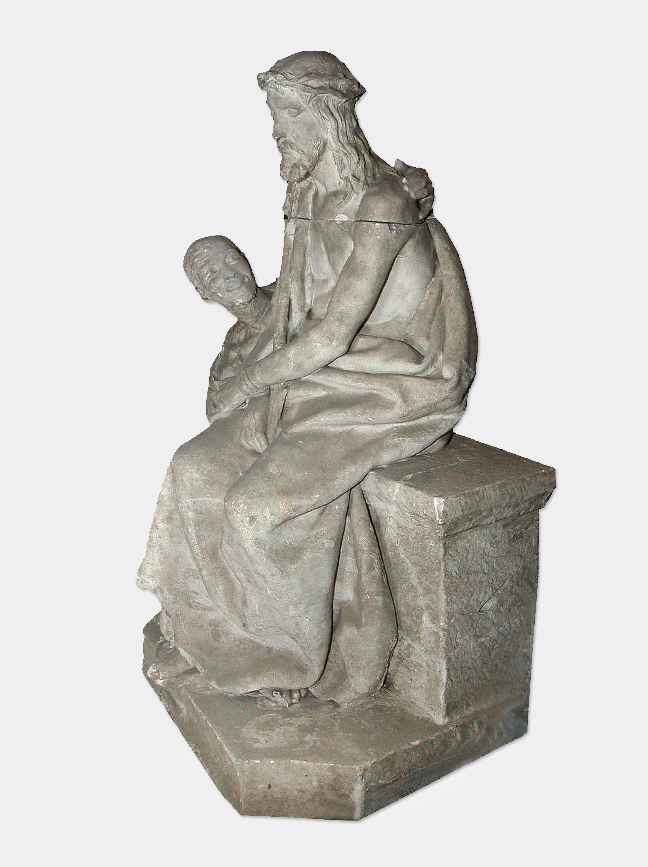 Venanci Vallmitjana - Ecce Homo - Cap a 1870-1890 image for: Venanci Vallmitjana - Ecce Homo - Cap a 1870-1890