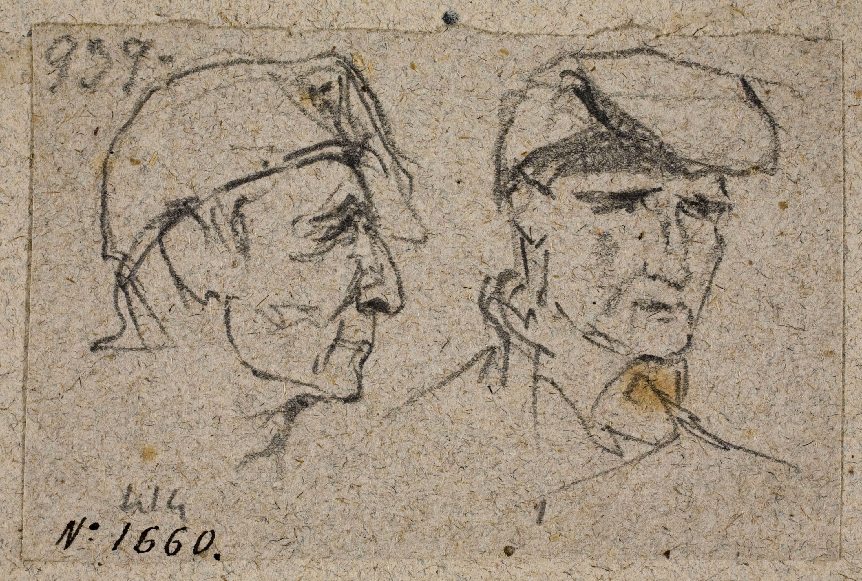 image for: Ramon Martí i Alsina - Dos pagesos - Cap a 1870