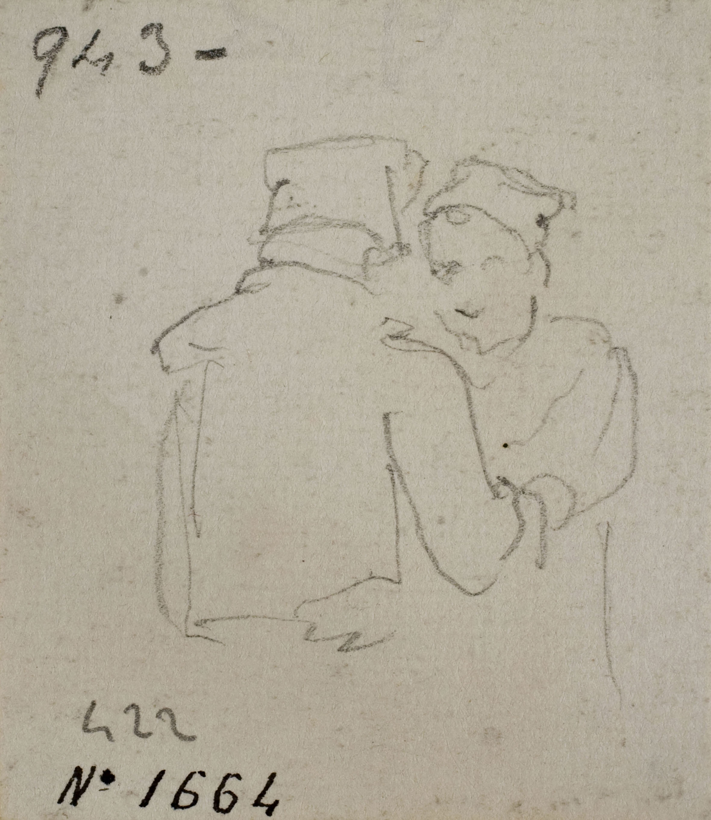image for: Ramon Martí i Alsina - Dos pagesos - Cap a 1870
