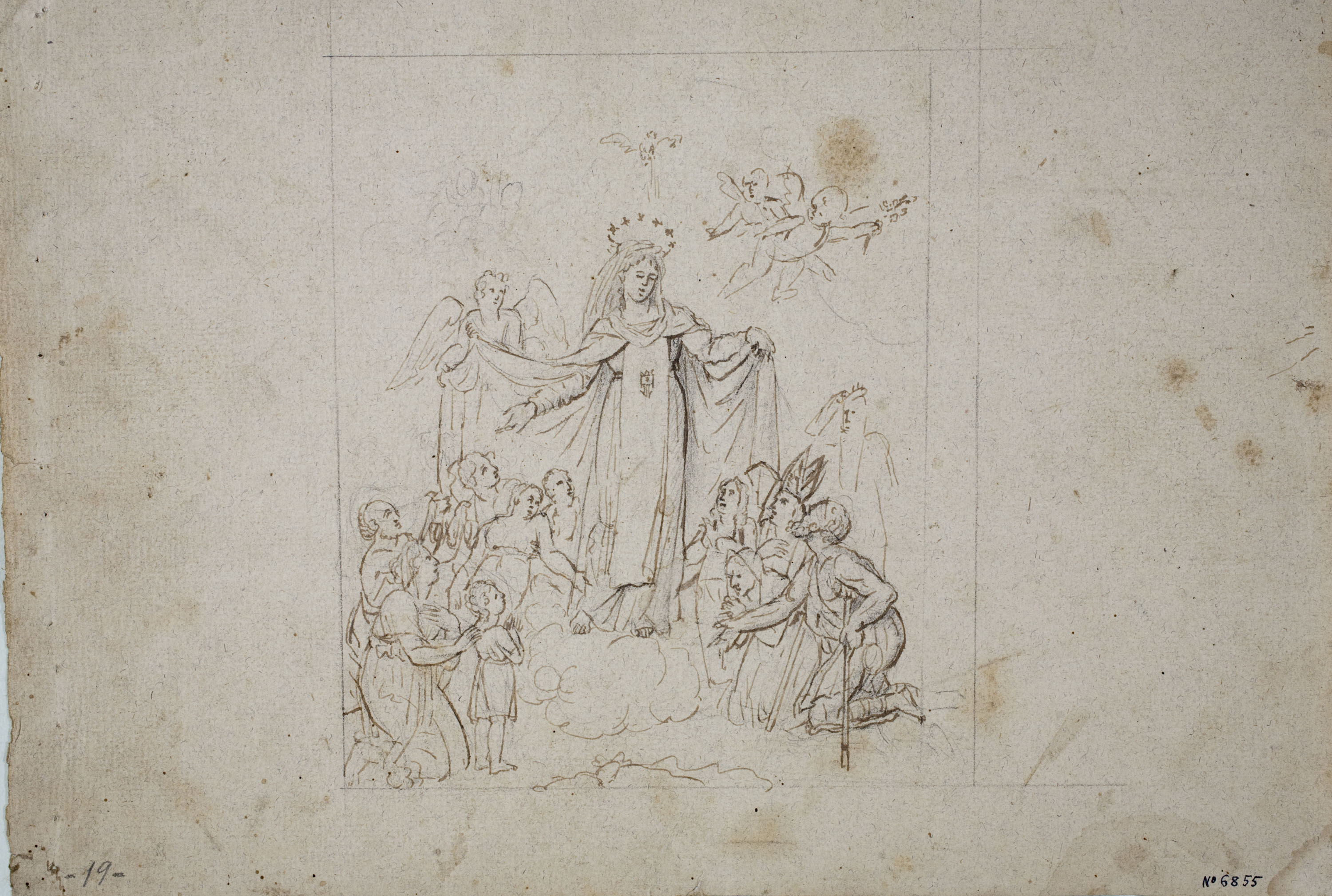 image for: Josep Bernat Flaugier - Mare de Déu de la Mercè - Cap a 1800-1812