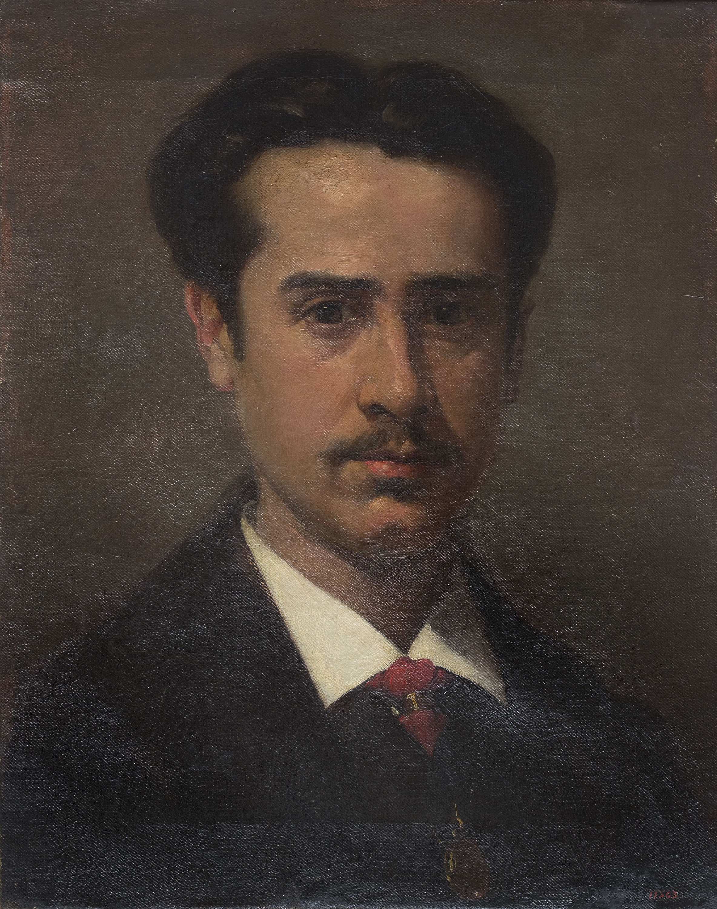 image for: Anònim - Retrat masculí - Finals del segle XIX – principis del segle XX