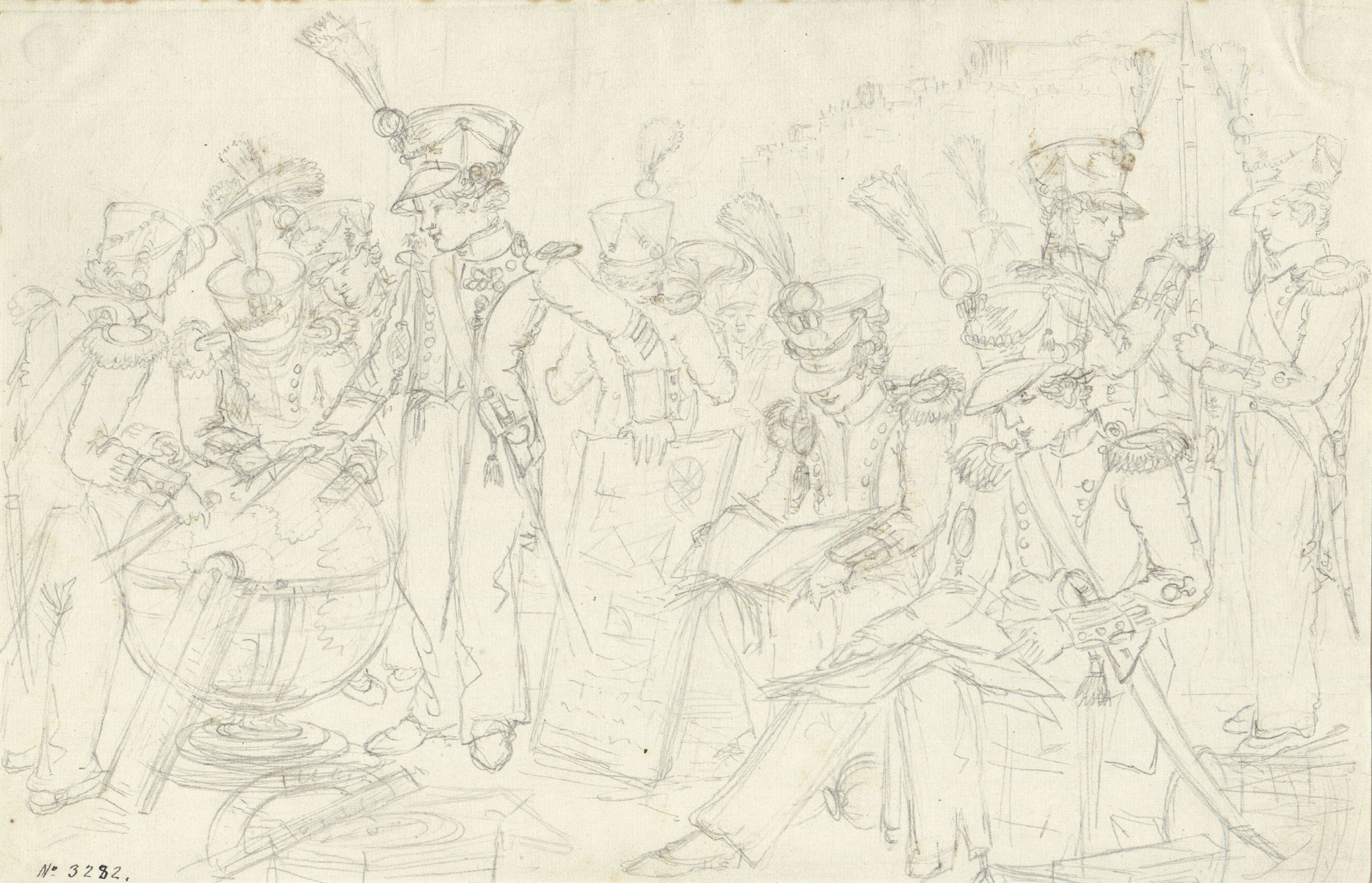 image for: Pau Rigalt - Ensenyament militar - Cap a 1820-1830