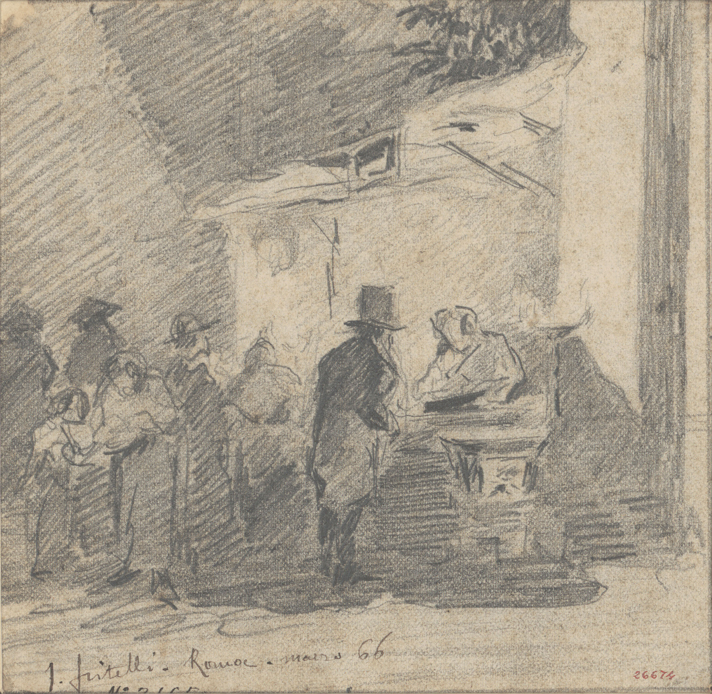 image for: Josep Lluís Pellicer - I fritelli - 1866
