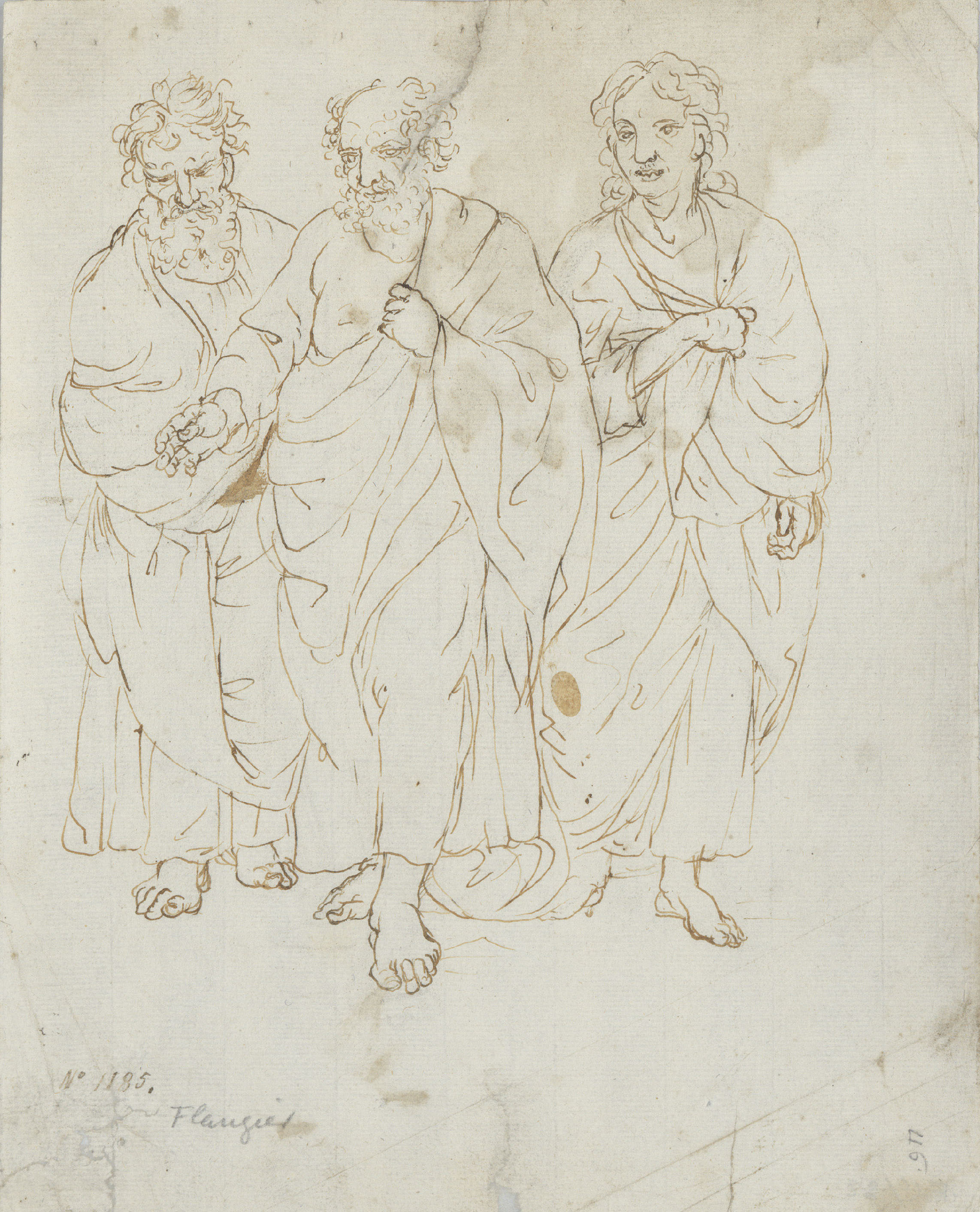 image for: Josep Bernat Flaugier - Tres apòstols - Cap a 1800-1812