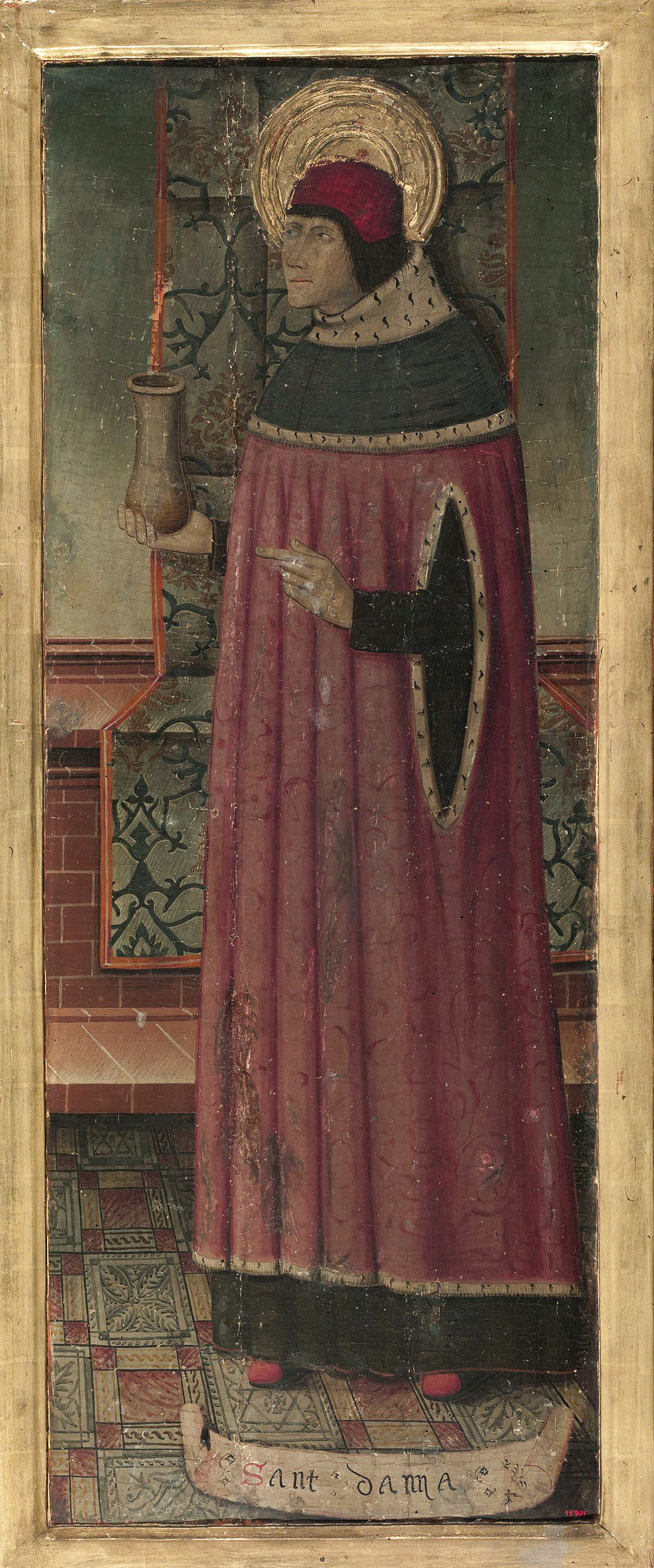 Pere Espallargues - Sant Damià - Últim quart del segle XV image for: Pere Espallargues - Sant Damià - Últim quart del segle XV