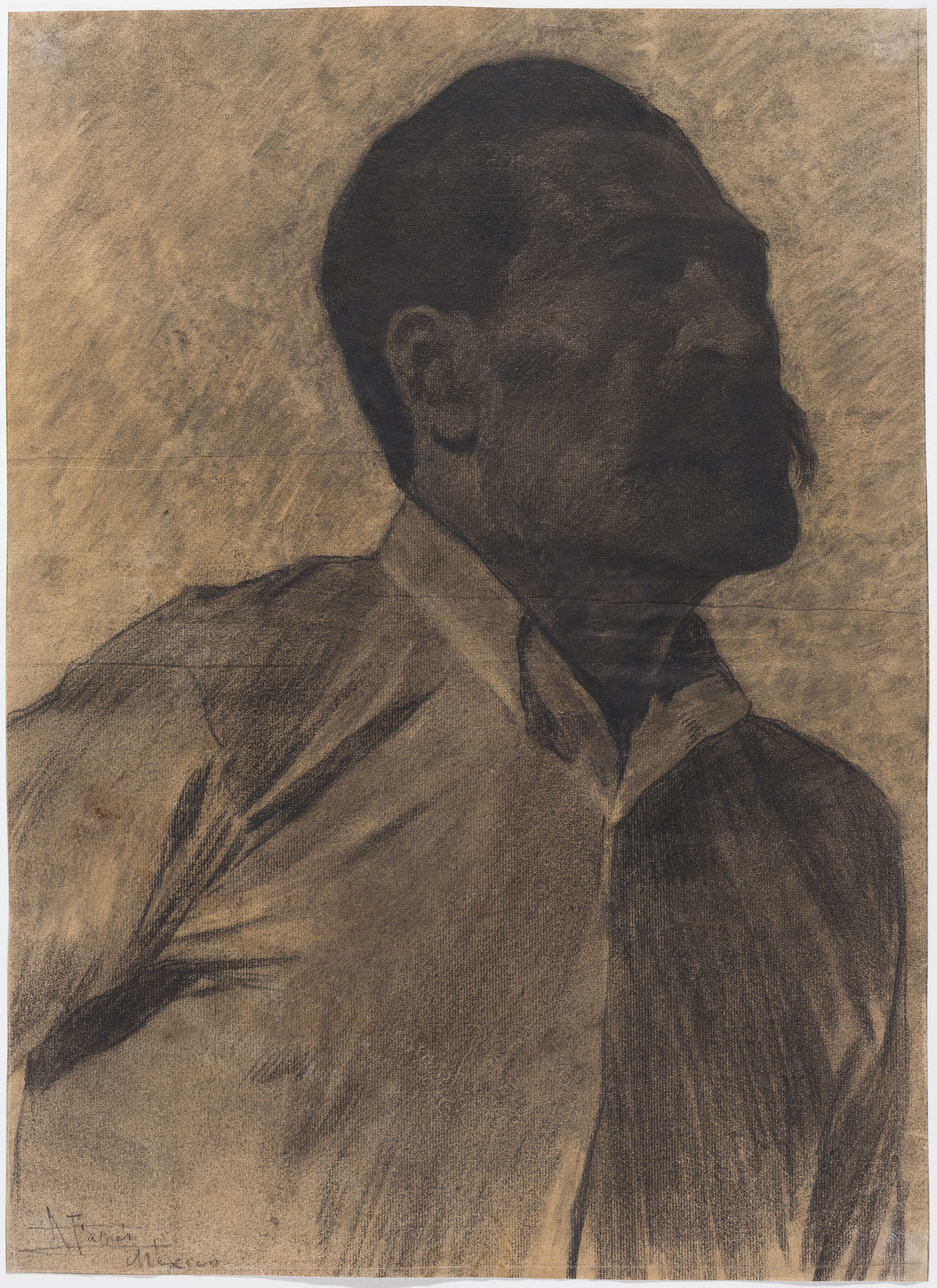 image for: Antoni Fabrés - Retrat masculí - Cap a 1905