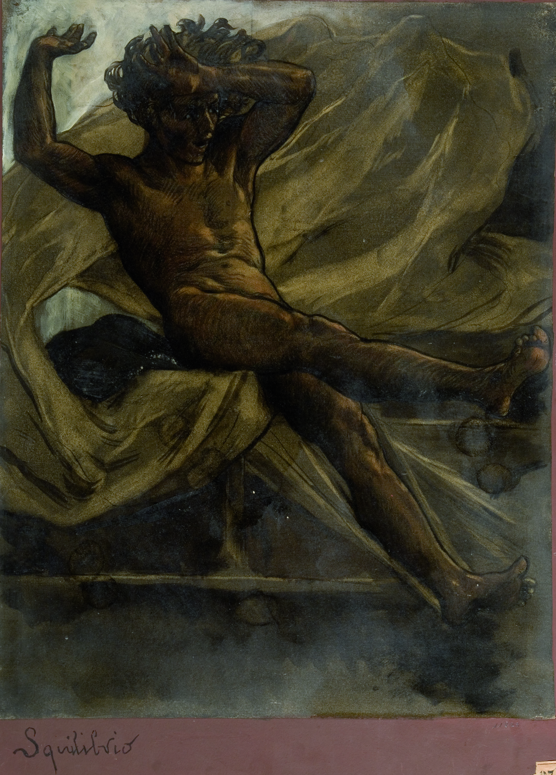 Antoni Fabrés - «Squilibrio» - Cap a 1908-1910 image for: Antoni Fabrés - «Squilibrio» - Cap a 1908-1910