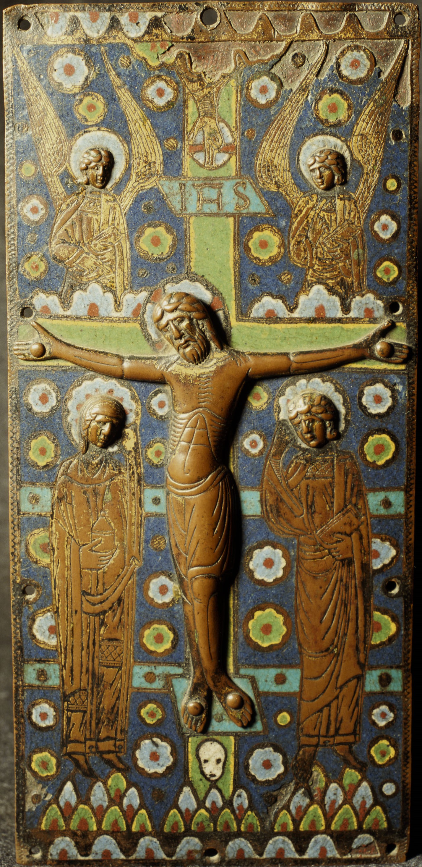 image for: Anònim - Placa d'enquadernació: Calvari - Llemotges, segon terç del segle XIII