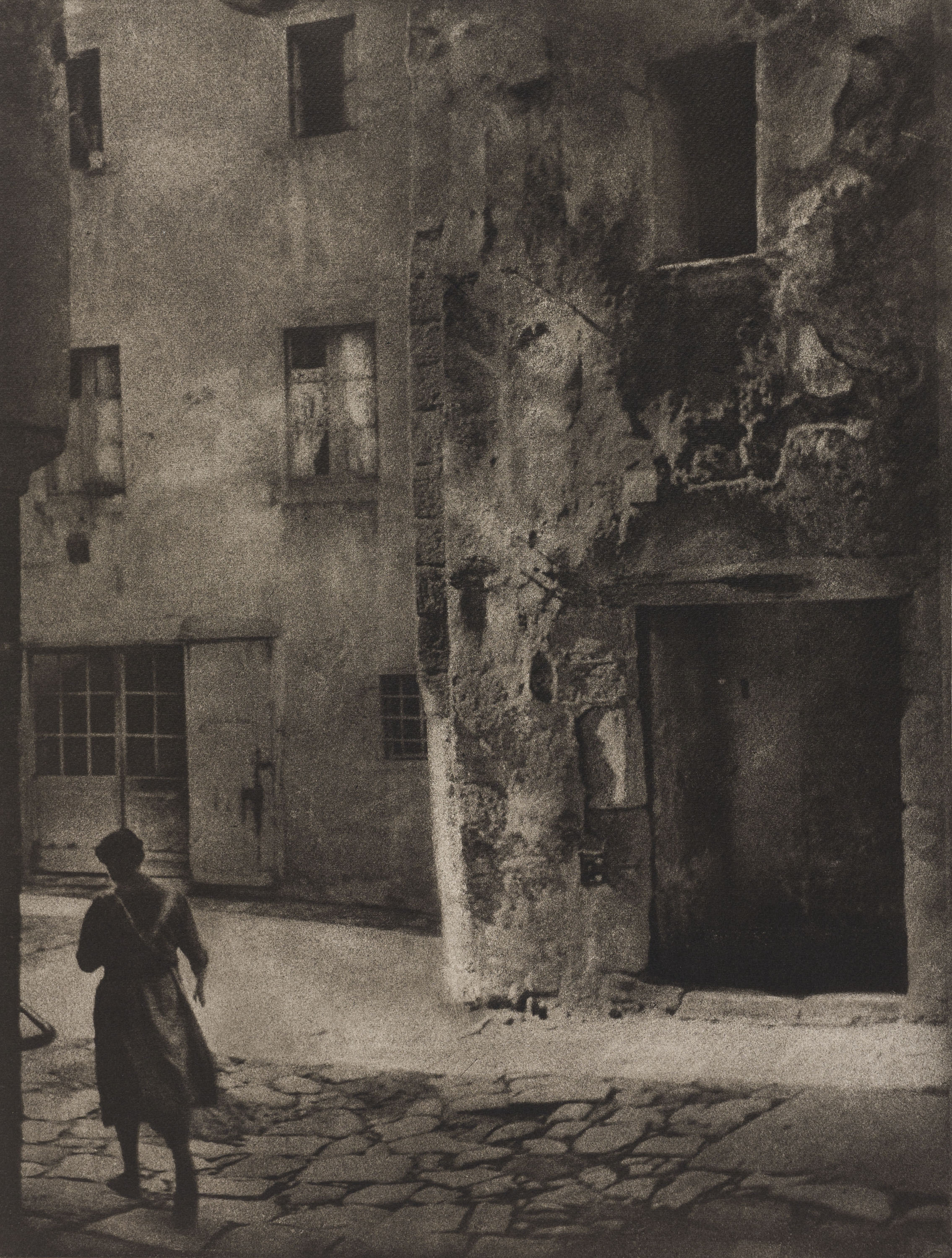 image for: Josep Maria Casals i Ariet - Carrer amb dona - Cap a 1930-1950