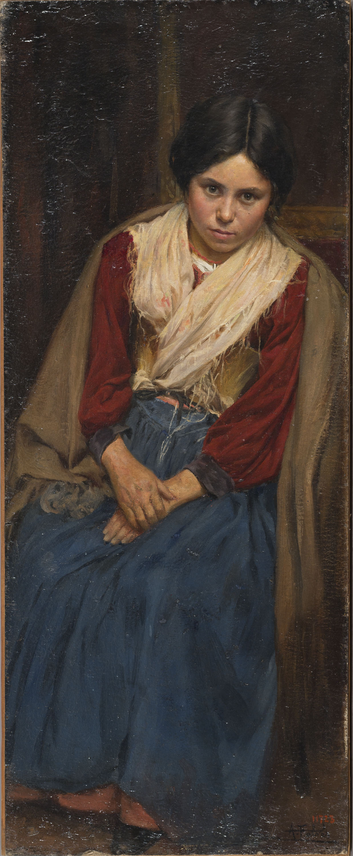 image for: Antoni Fabrés - La Ciociaretta - Roma, hacia 1911