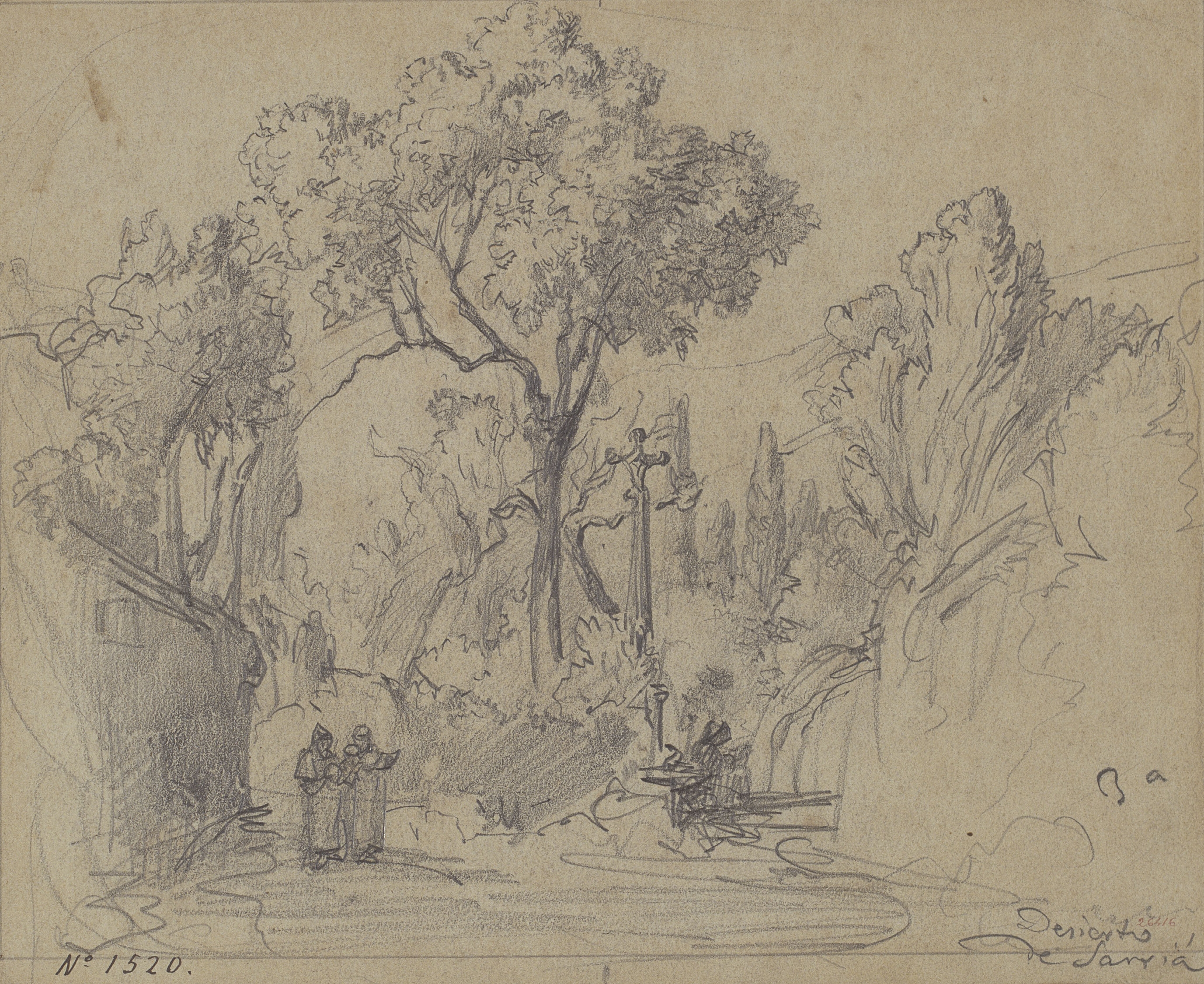image for: Ramon Martí i Alsina - Desert de Sarrià - Cap a 1860-1865