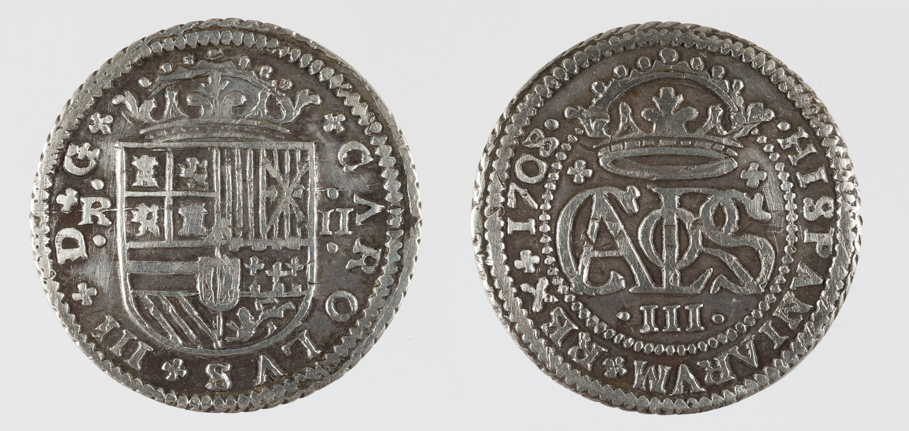 Arxiduc Carles d'Àustria - 2 rals - 1708 image for: Arxiduc Carles d'Àustria - 2 rals - 1708