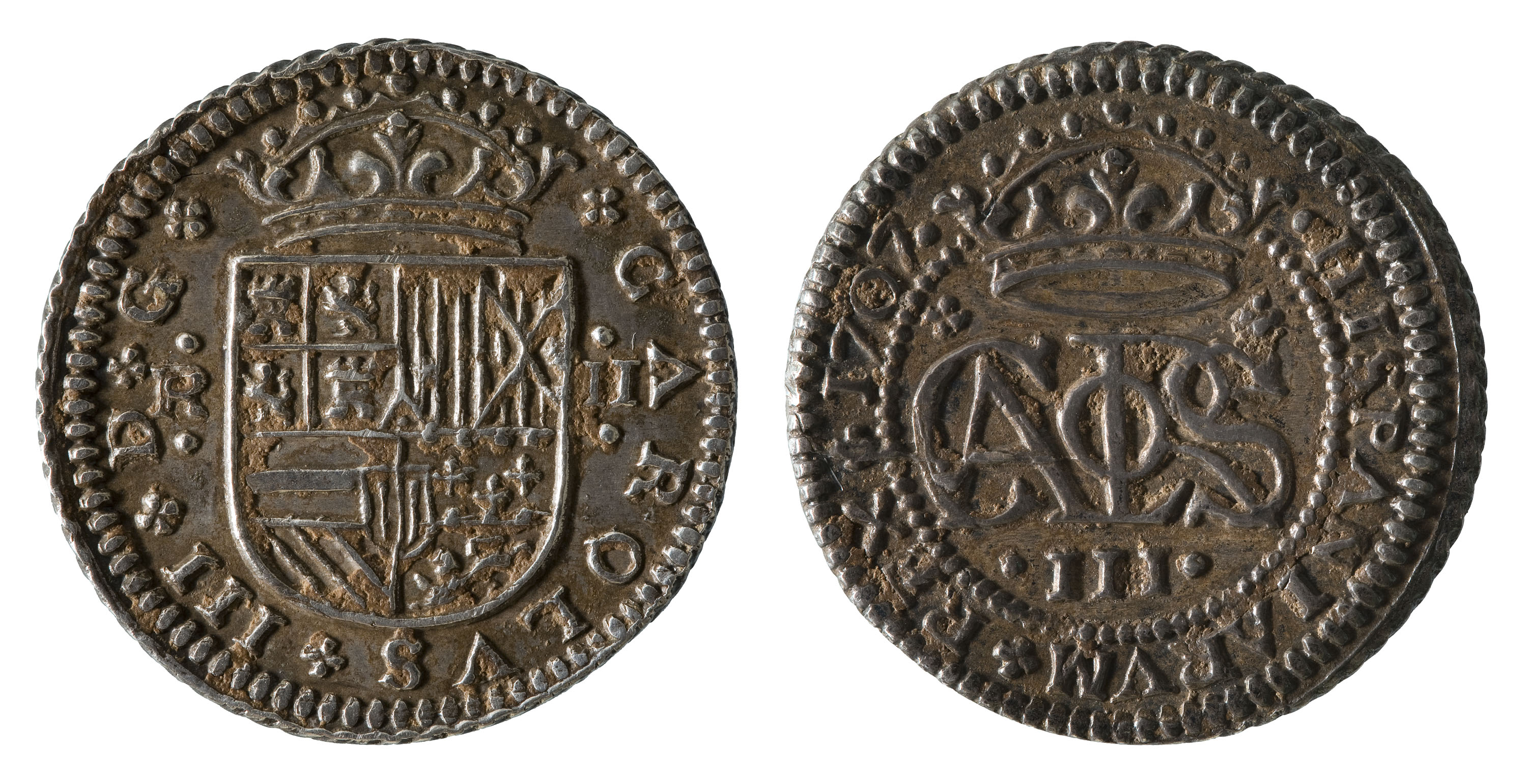 image for: Arxiduc Carles d'Àustria - 2 rals - 1707