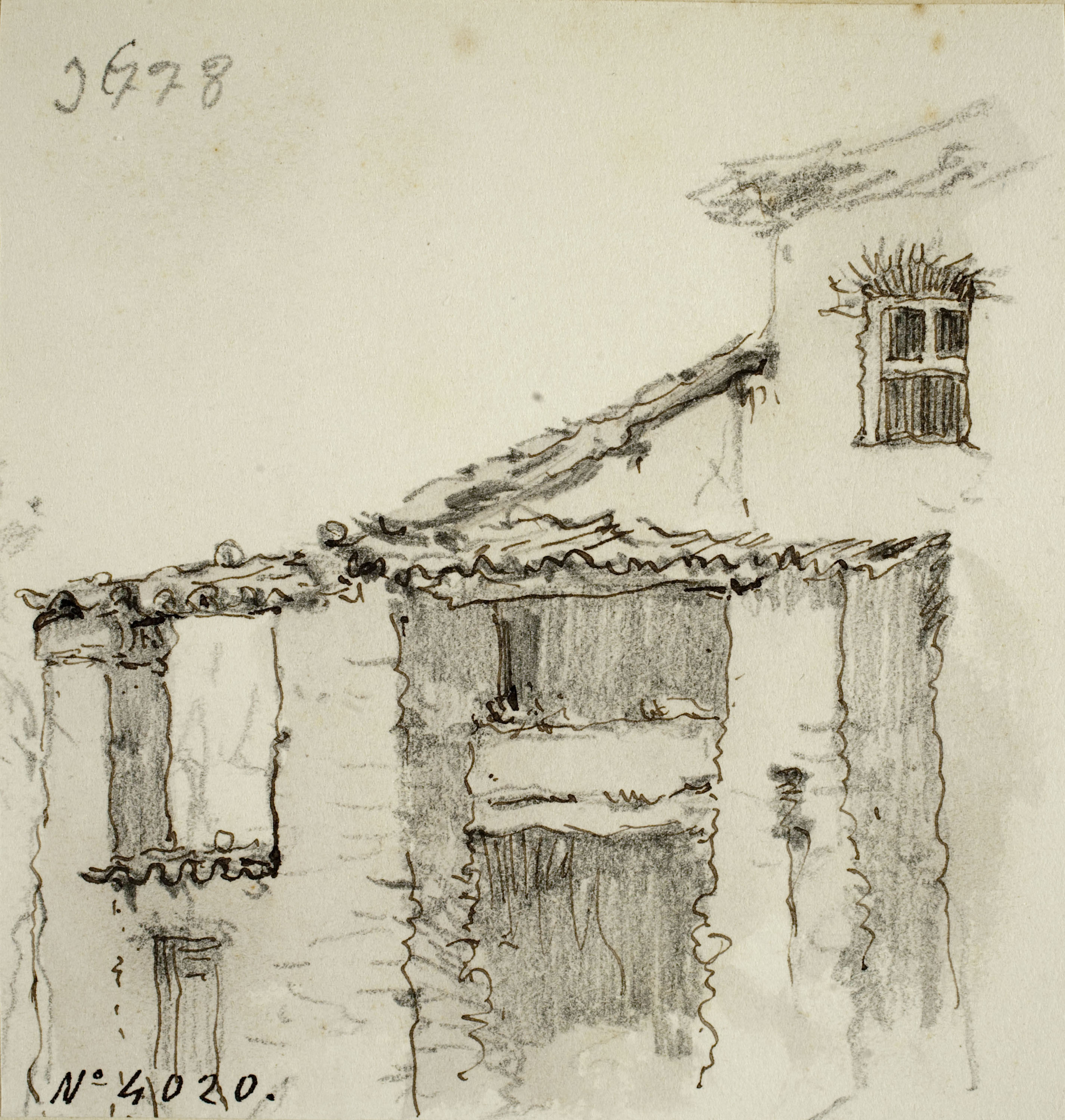 Modest Urgell - Casa de poble - Cap a 1864 image for: Modest Urgell - Casa de poble - Cap a 1864