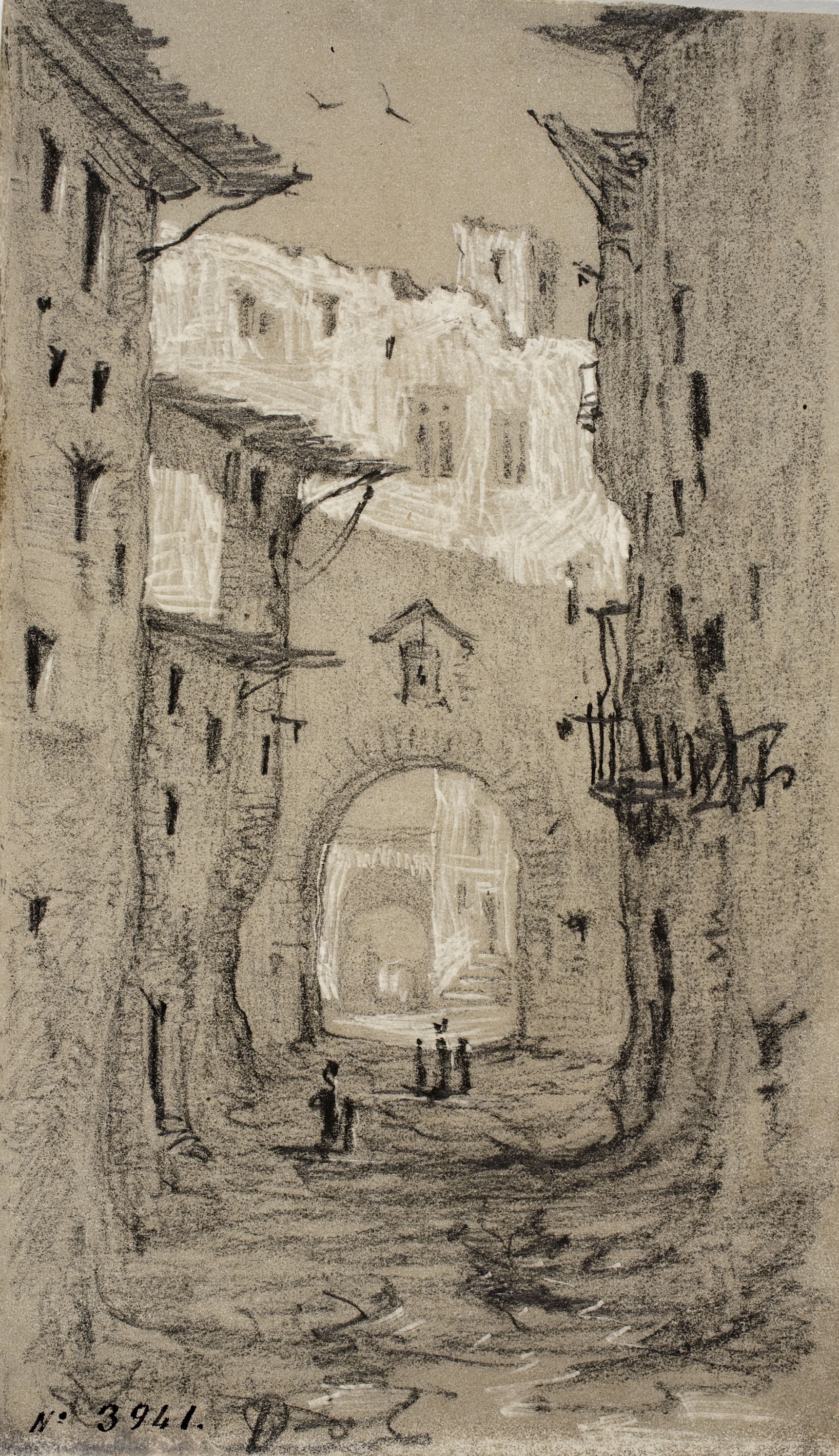 image for: Modest Urgell - Carrer de poble - Cap a 1861-1888