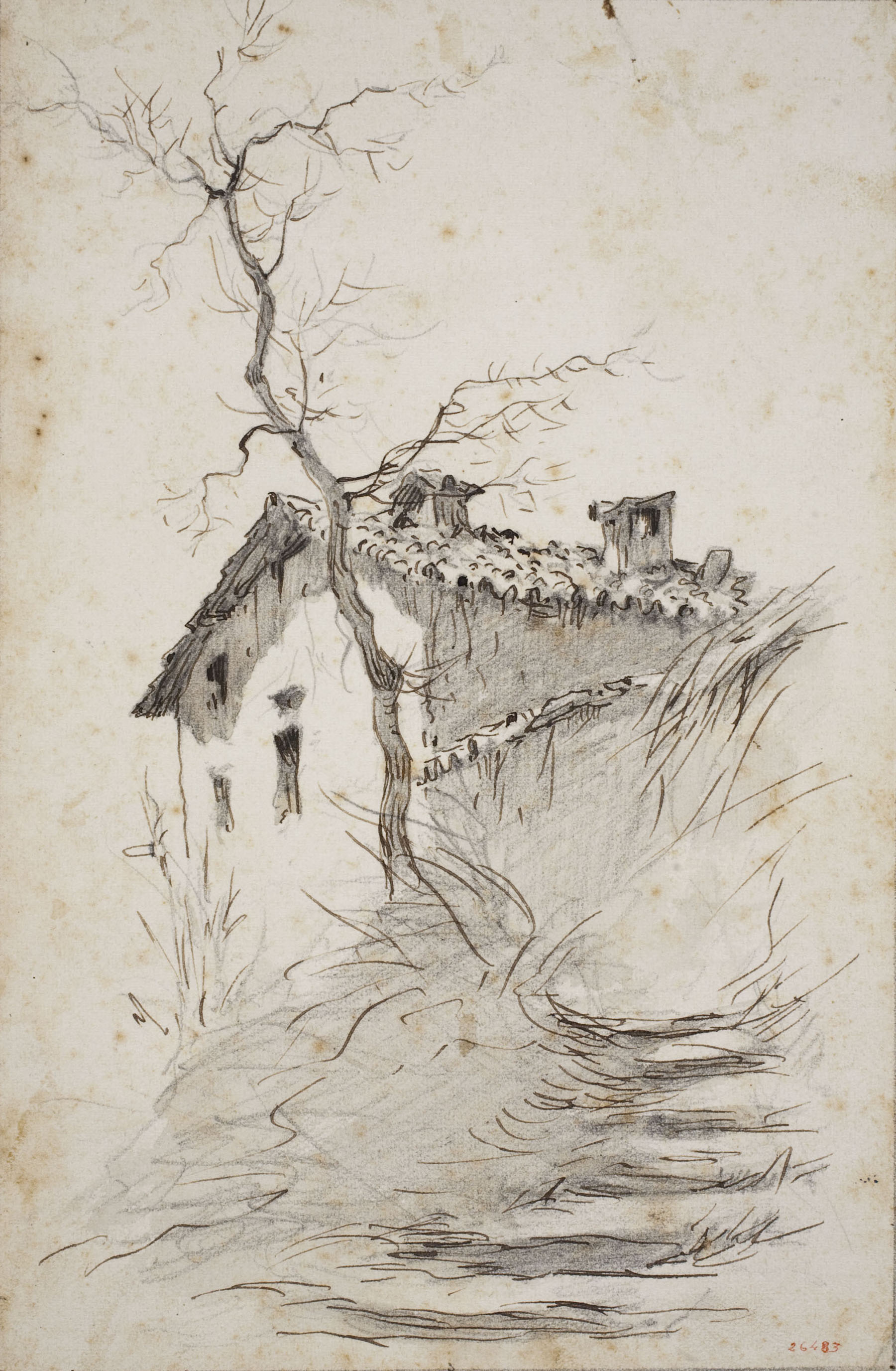 image for: Modest Urgell - Casa de poble, Ripoll? - Cap a 1864
