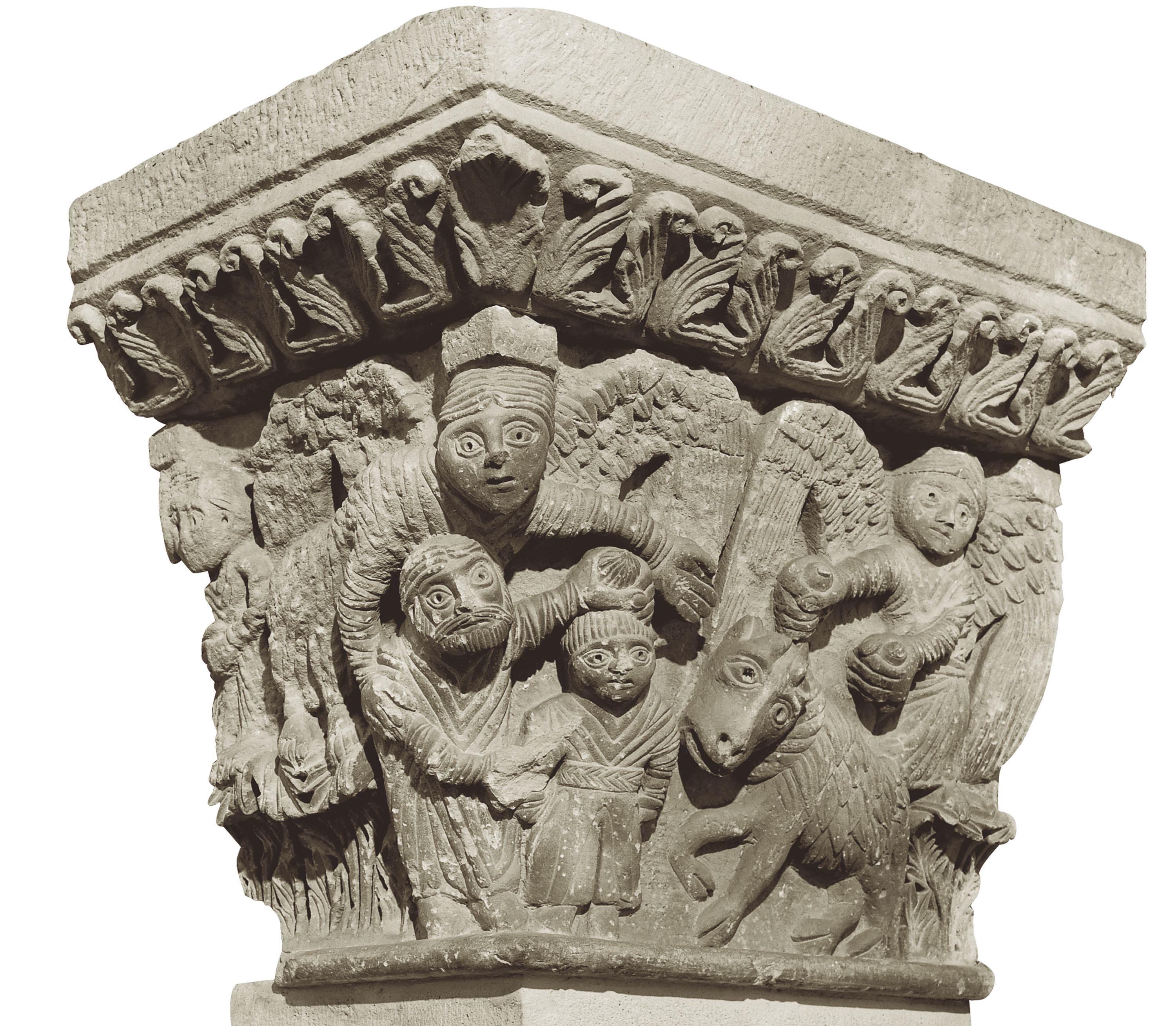 image for: Anònim - Capitell del pilar de Camarasa - Últim quart del segle XII