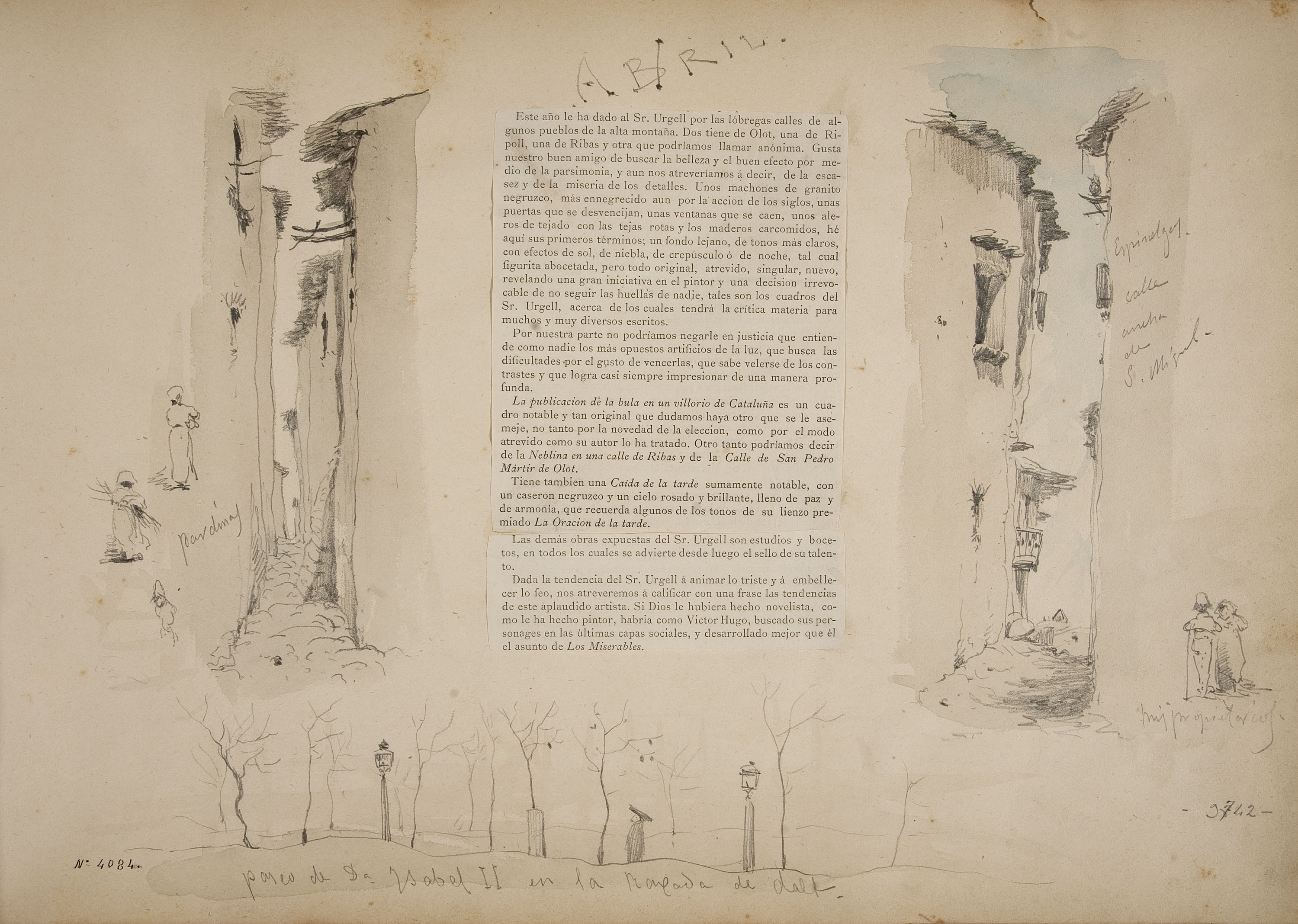 image for: Modest Urgell - Carrers de Pardines, Espinelves i Barcelona - Cap a 1869
