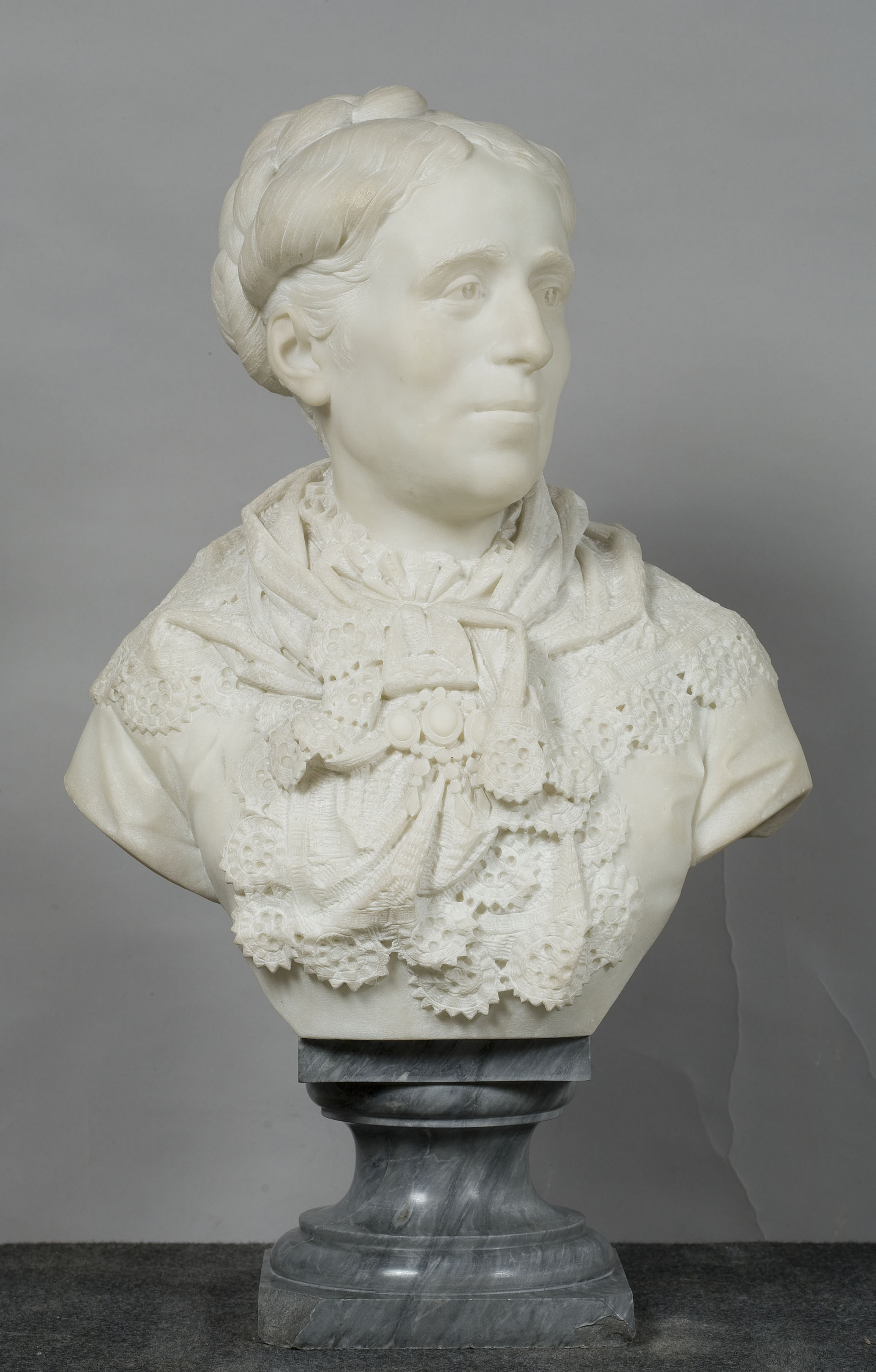 image for: Agapit Vallmitjana Barbany - Bust de Concepció de Llanza i Ros - Cap a 1885-1890