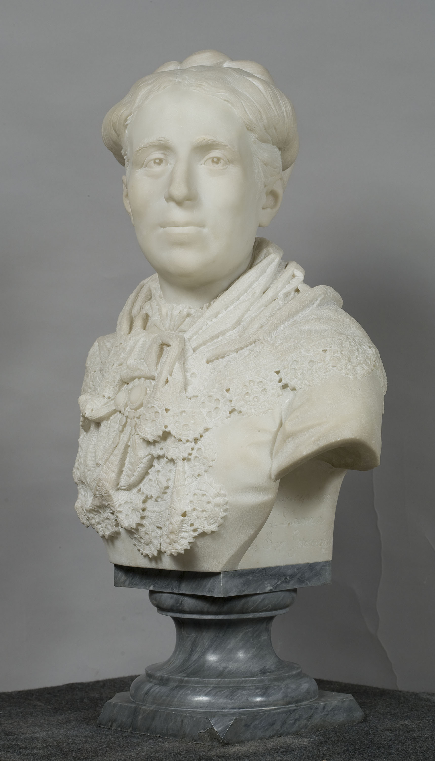image for: Agapit Vallmitjana Barbany - Bust de Concepció de Llanza i Ros - Cap a 1885-1890 [1]