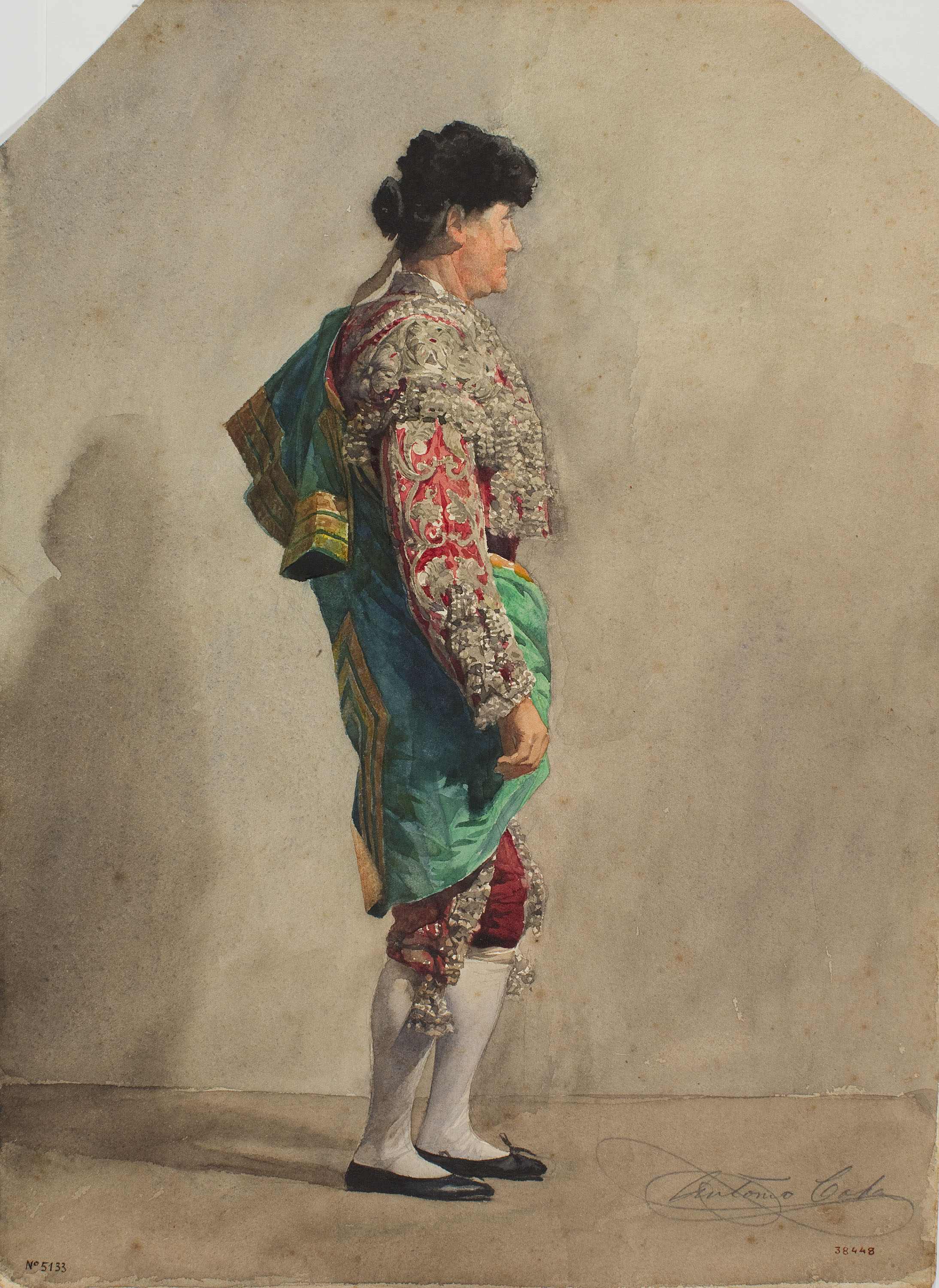 image for: Antoni Caba - Torero - Cap a 1860-1870