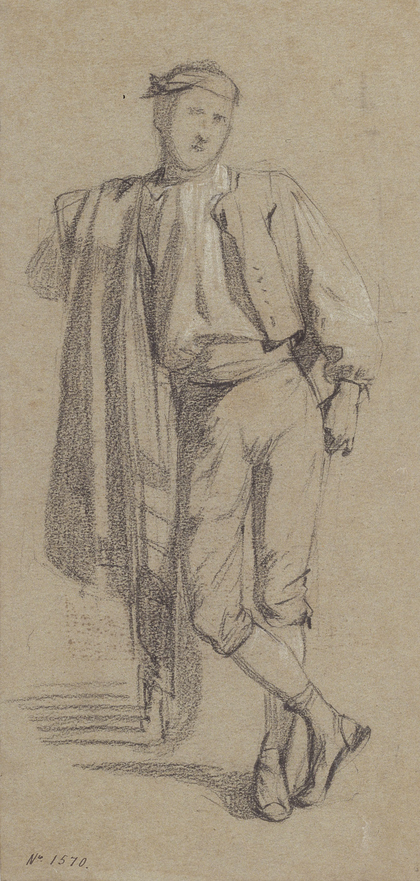 image for: Ramon Martí i Alsina - Pagès aragonès - Cap a 1860-1865