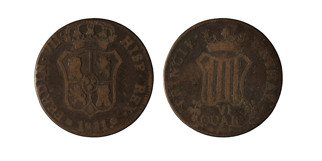 image for: Ferran VII d'Espanya - 6 quartos - 1811