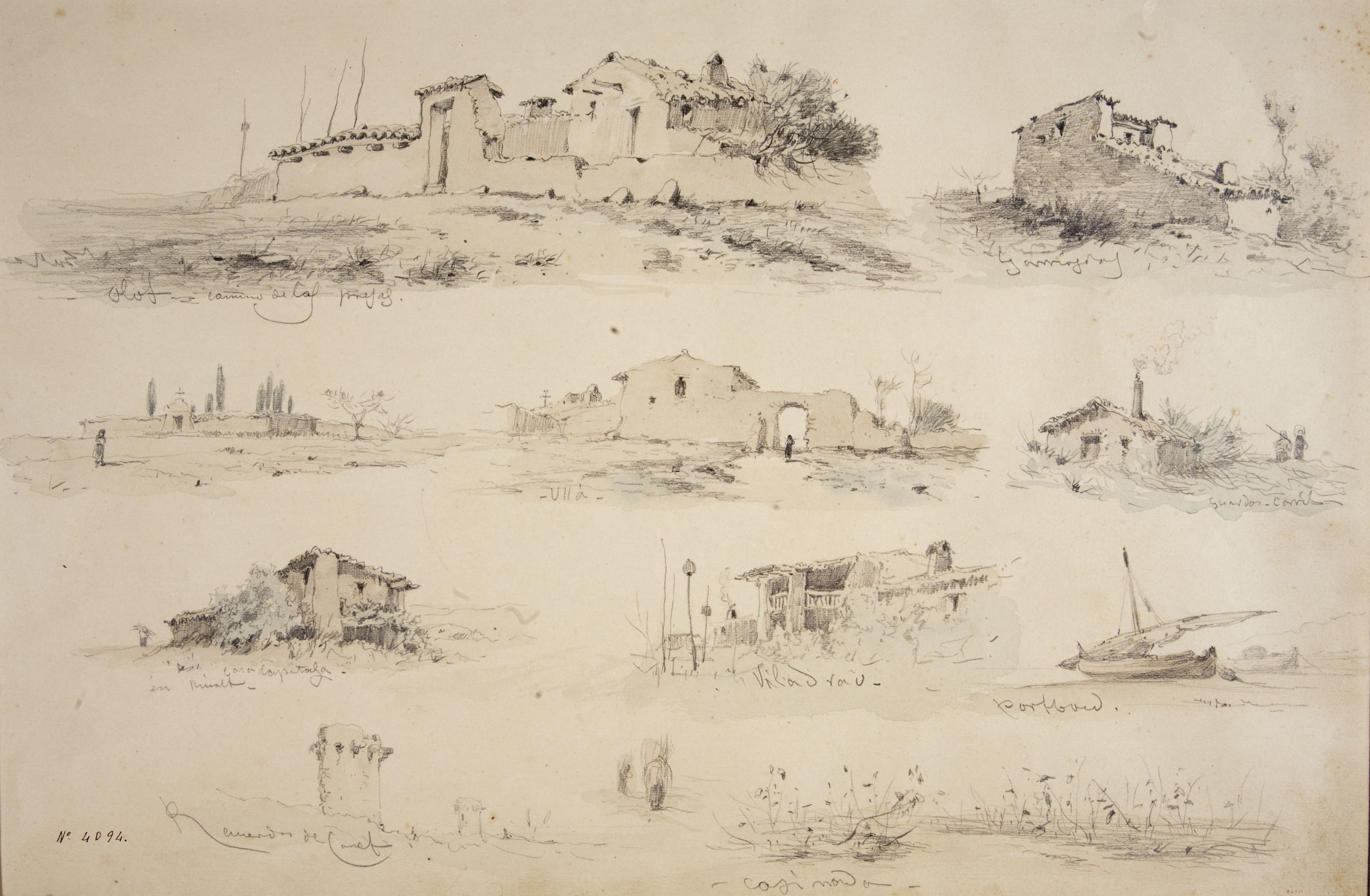 image for: Modest Urgell - Apunts diversos - Cap a 1880