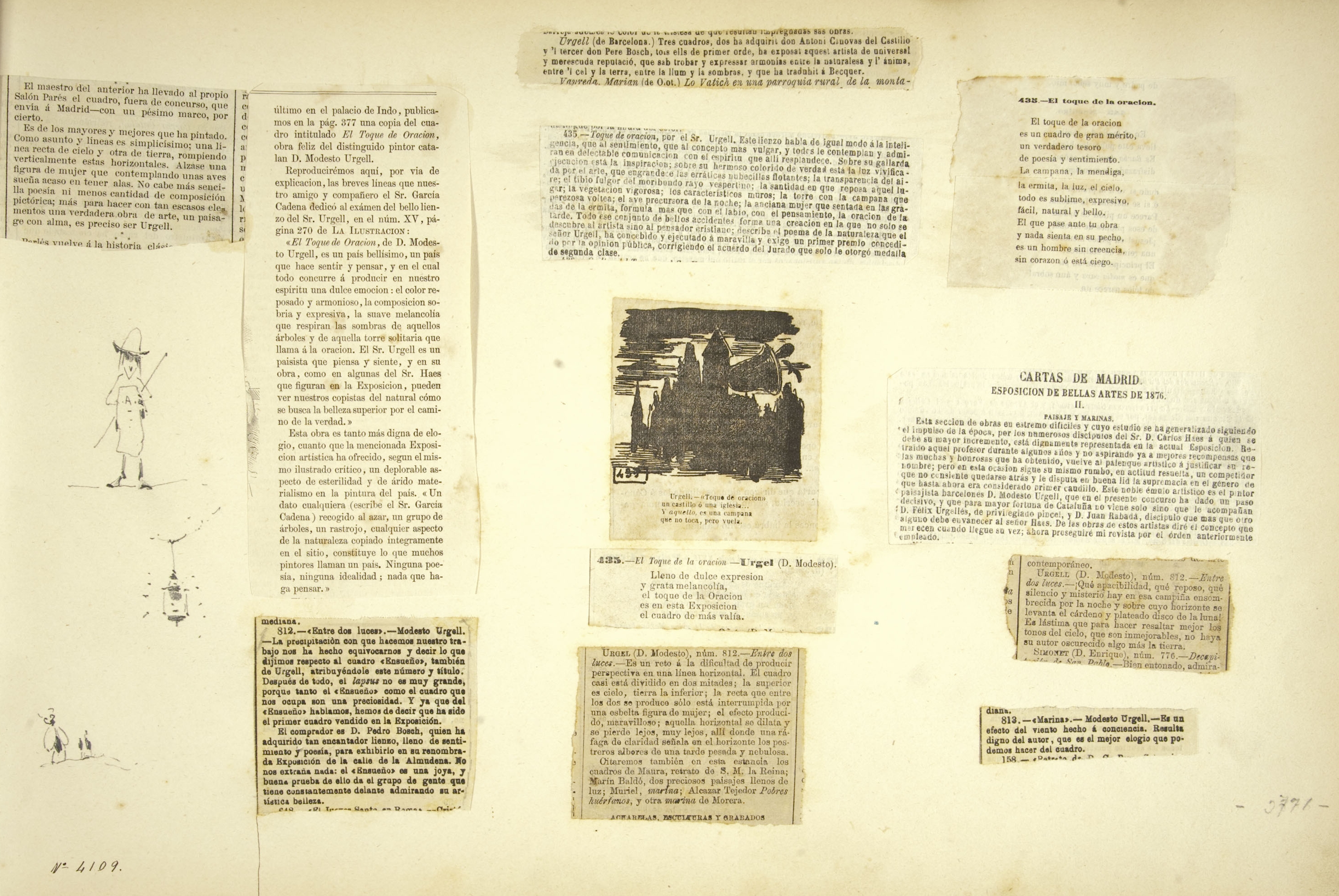 image for: Modest Urgell - Apunts diversos - Cap a 1880