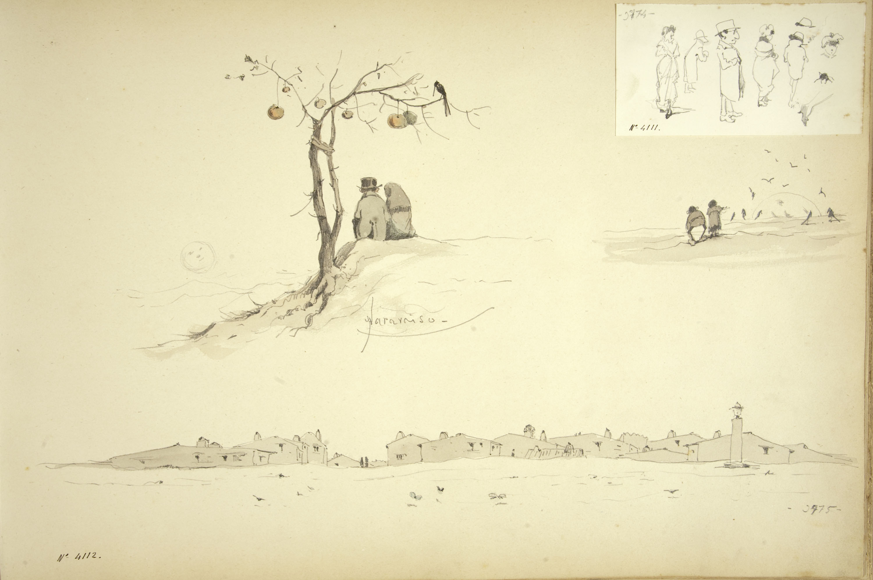 image for: Modest Urgell - Apunts diversos. Paraíso - Cap a 1882