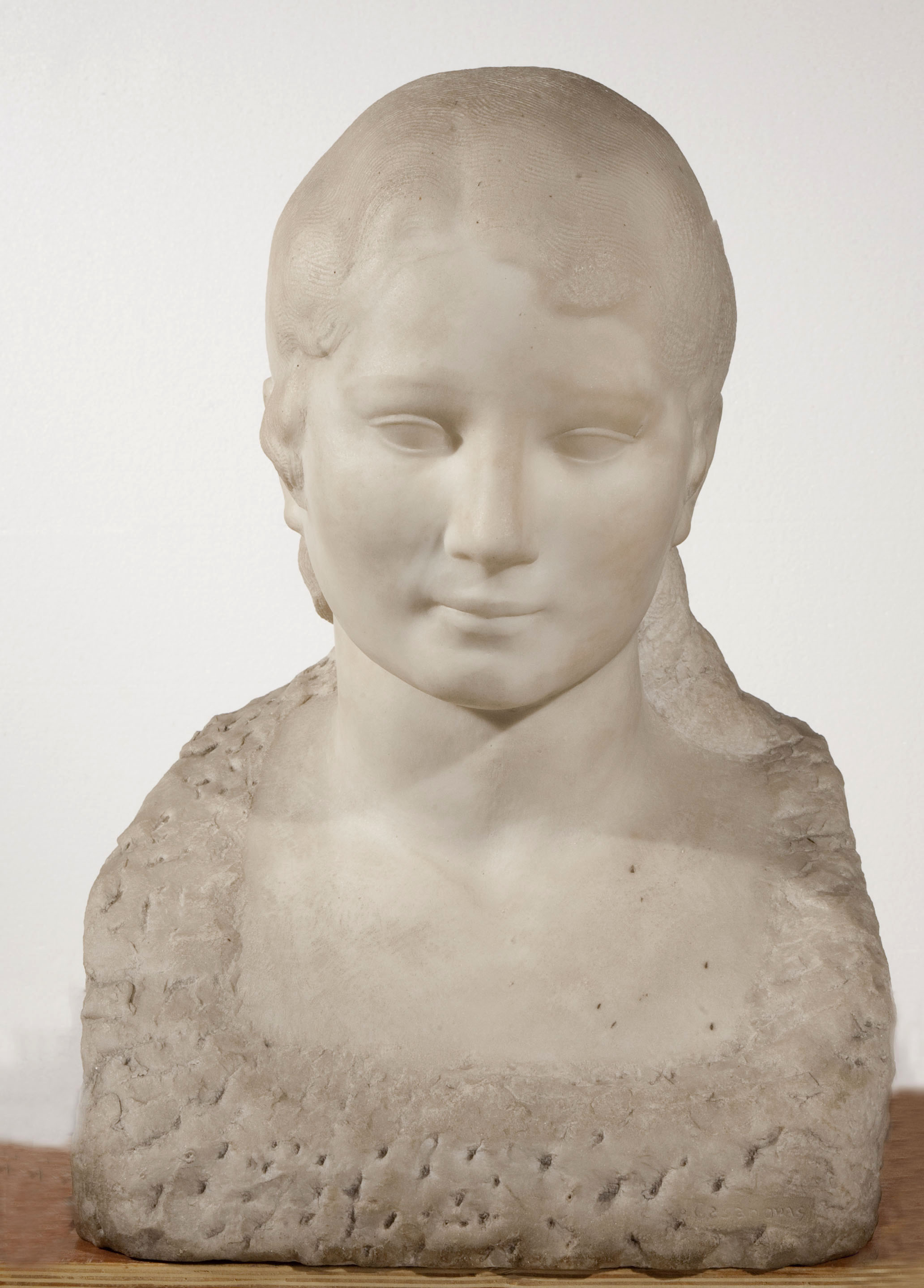 image for: Enric Casanovas - Bust de noia - Cap a 1922-1925