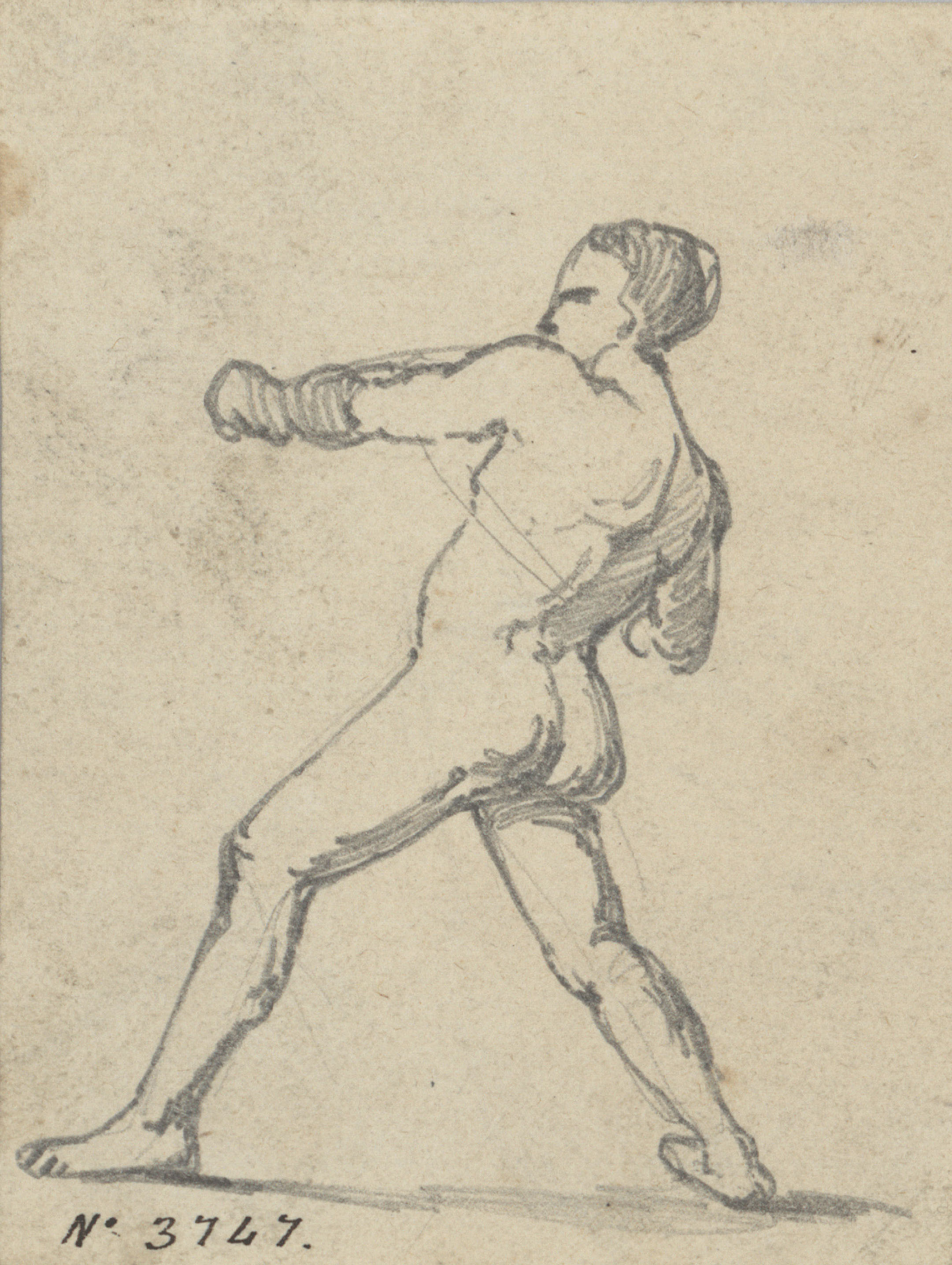 image for: Francesc Torras - Un atleta - Cap a 1850-1860
