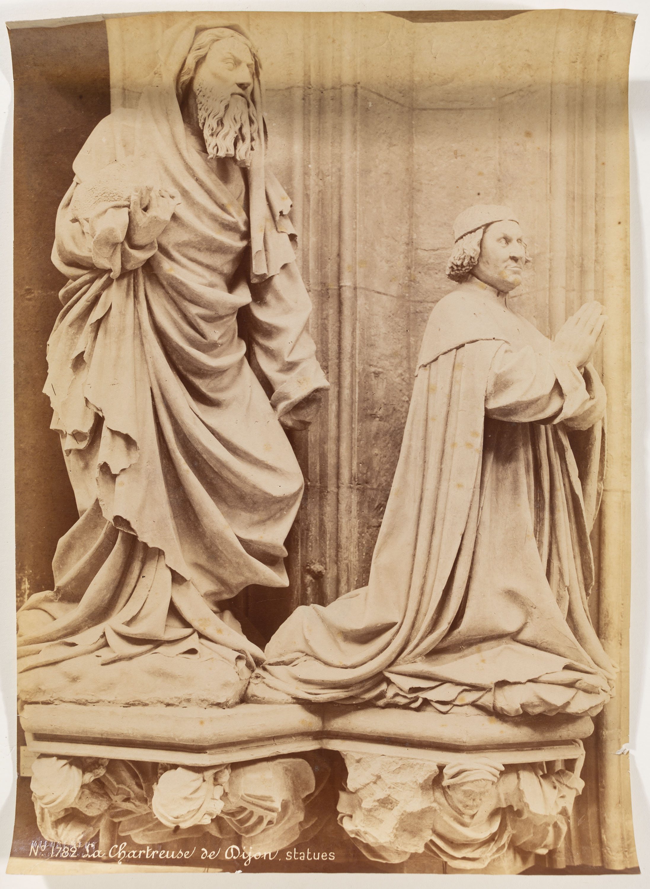image for: Séraphin-Médéric Mieusement - La Chartreuse de Dijon. Statues - Cap a 1886-1891