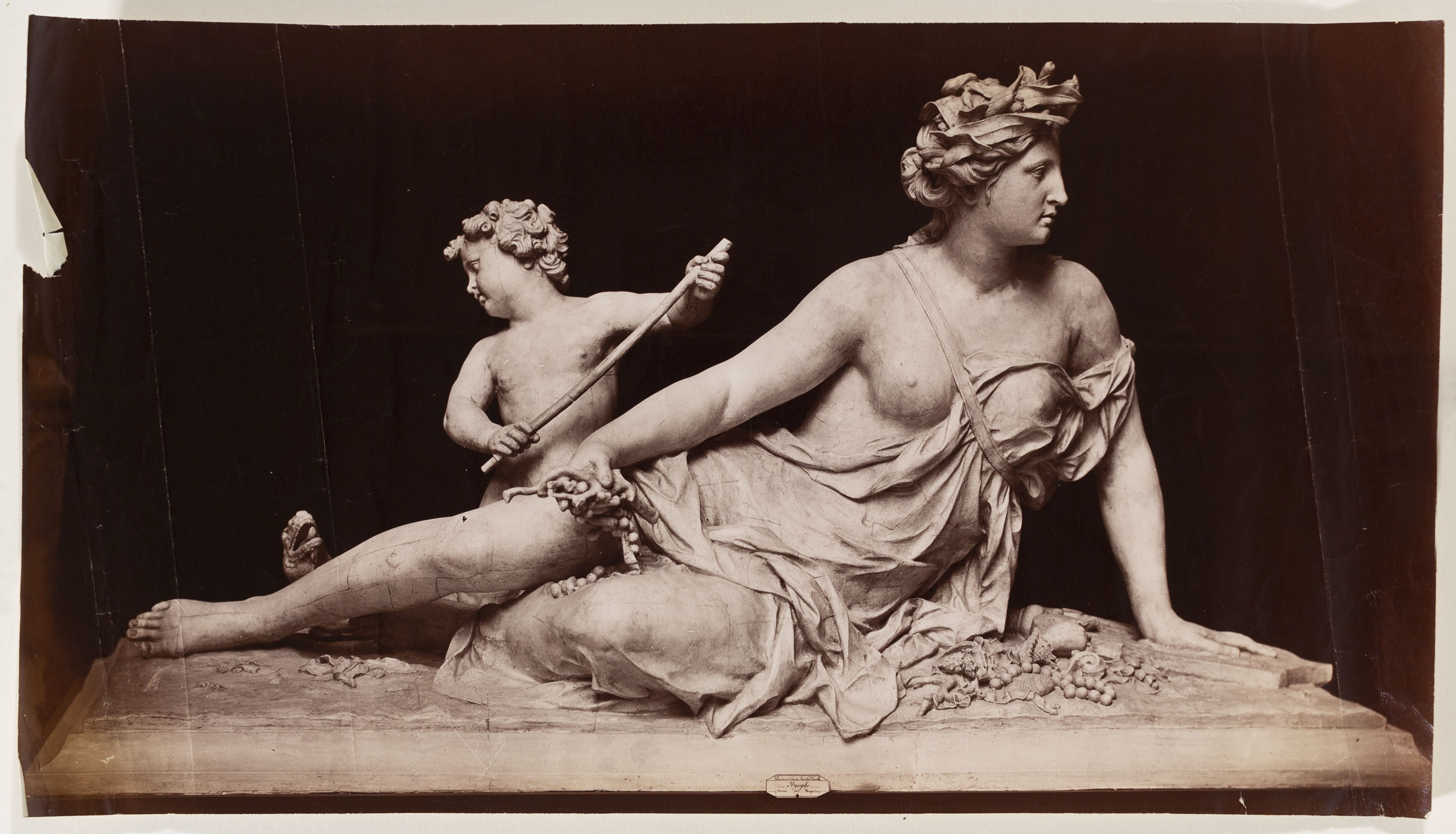 image for: Séraphin-Médéric Mieusement - Escultura d'una nimfa - Cap a 1886-1891
