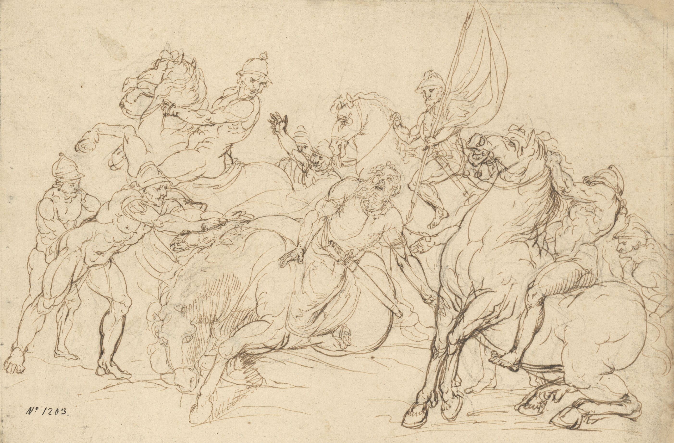 image for: Josep Bernat Flaugier - Conversió de Sant Pau - Cap a 1800-1812