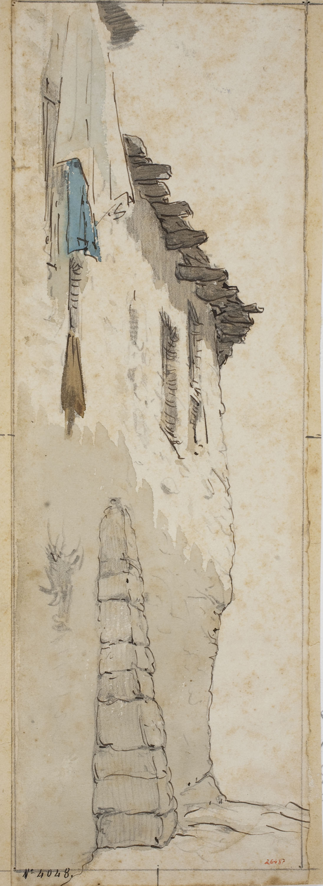 image for: Modest Urgell - Carrer de poble - Cap a 1864