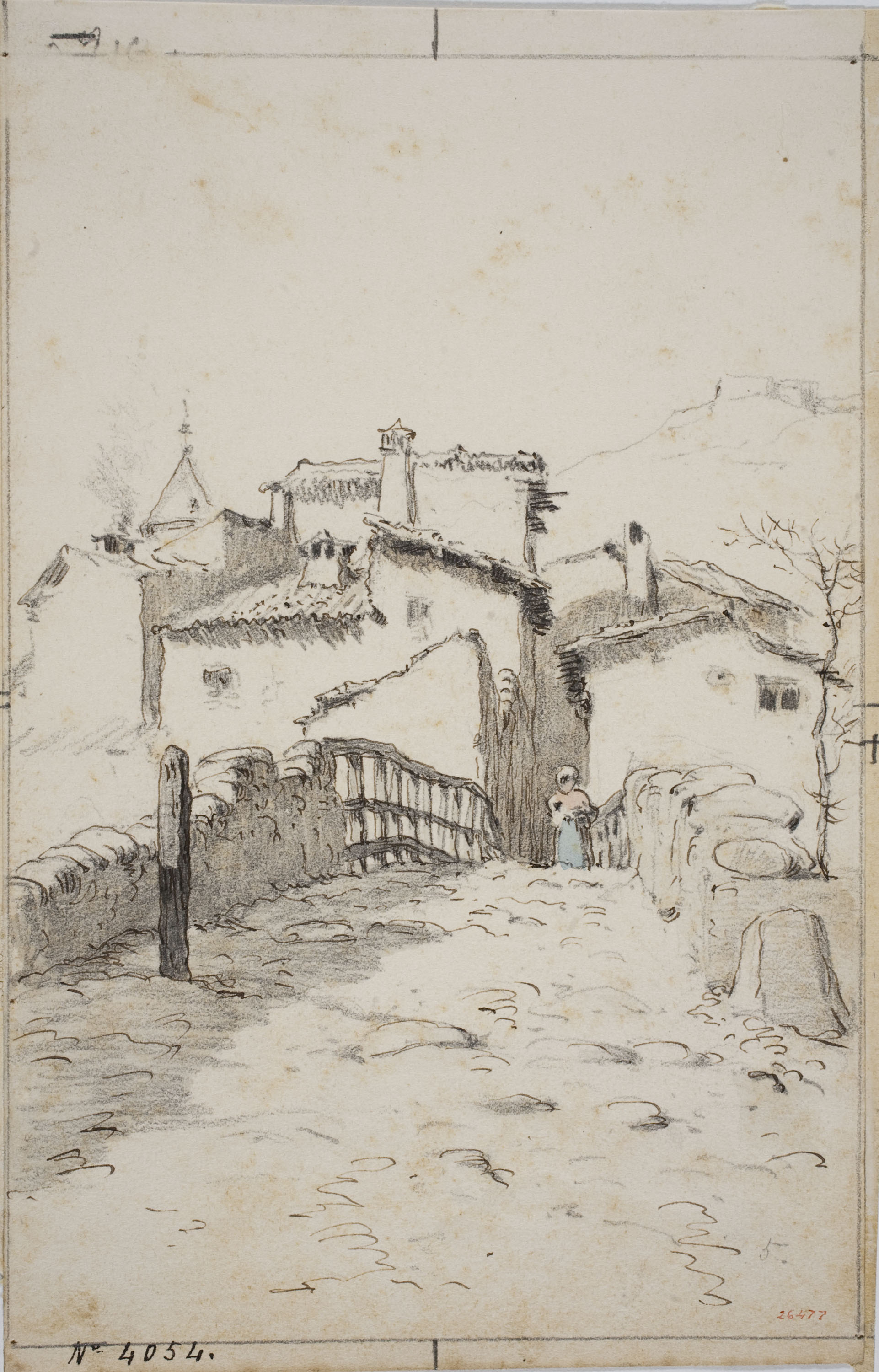 image for: Modest Urgell - Carrer de poble - Cap a 1864
