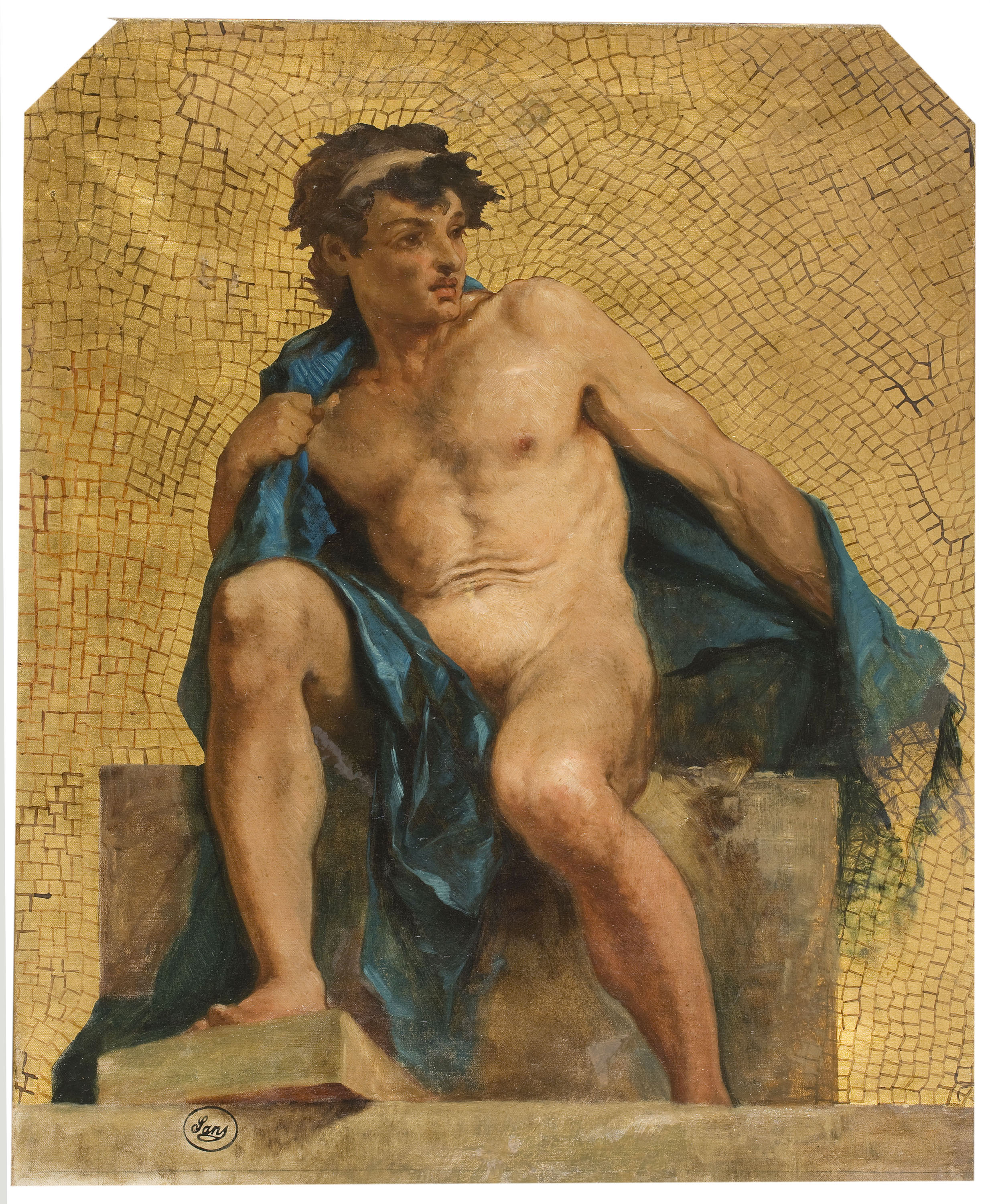 image for: Francesc Sans Cabot - Figura al·legòrica - 1874