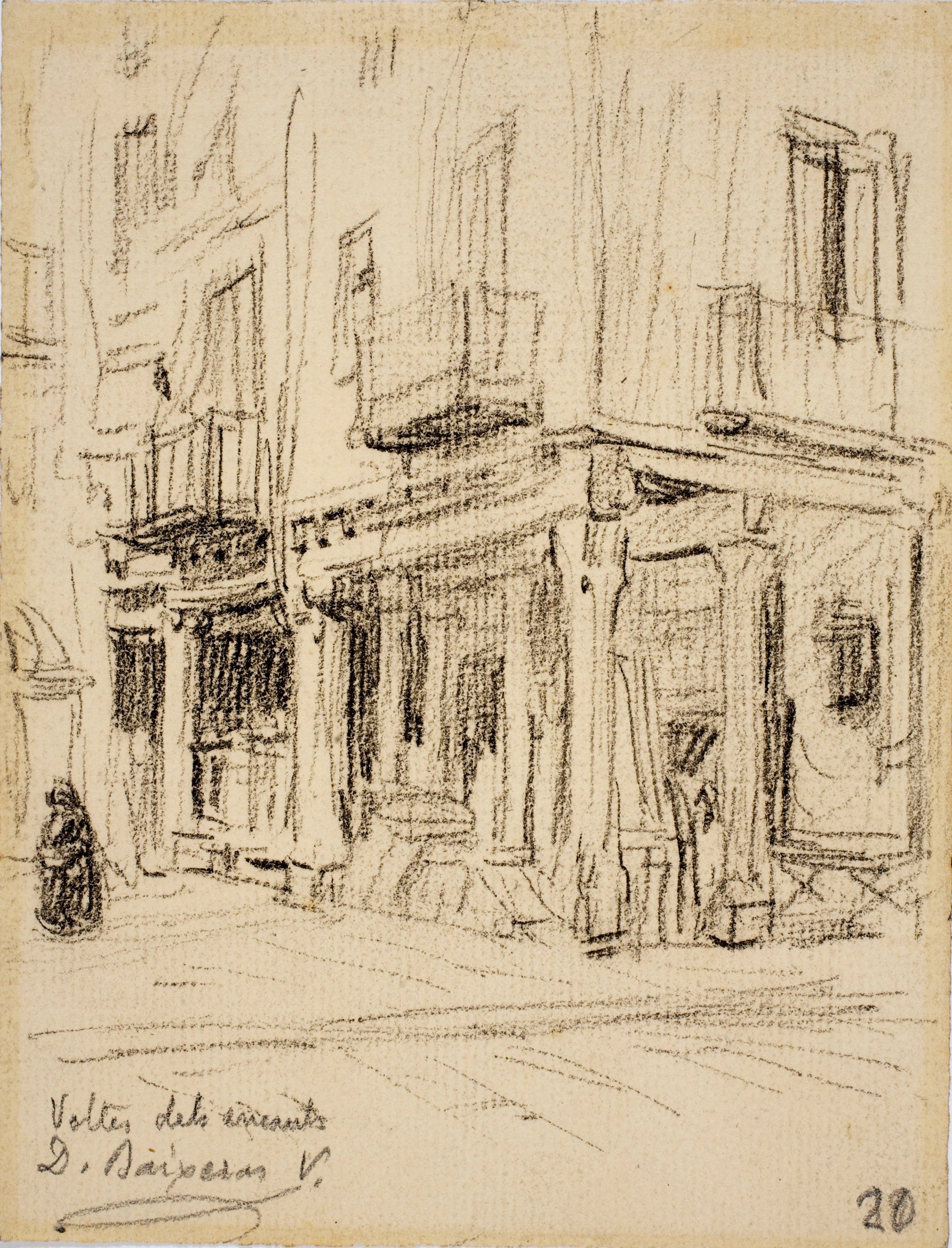 Dionís Baixeras - Voltes dels Encants - Cap a 1908 image for: Dionís Baixeras - Voltes dels Encants - Cap a 1908