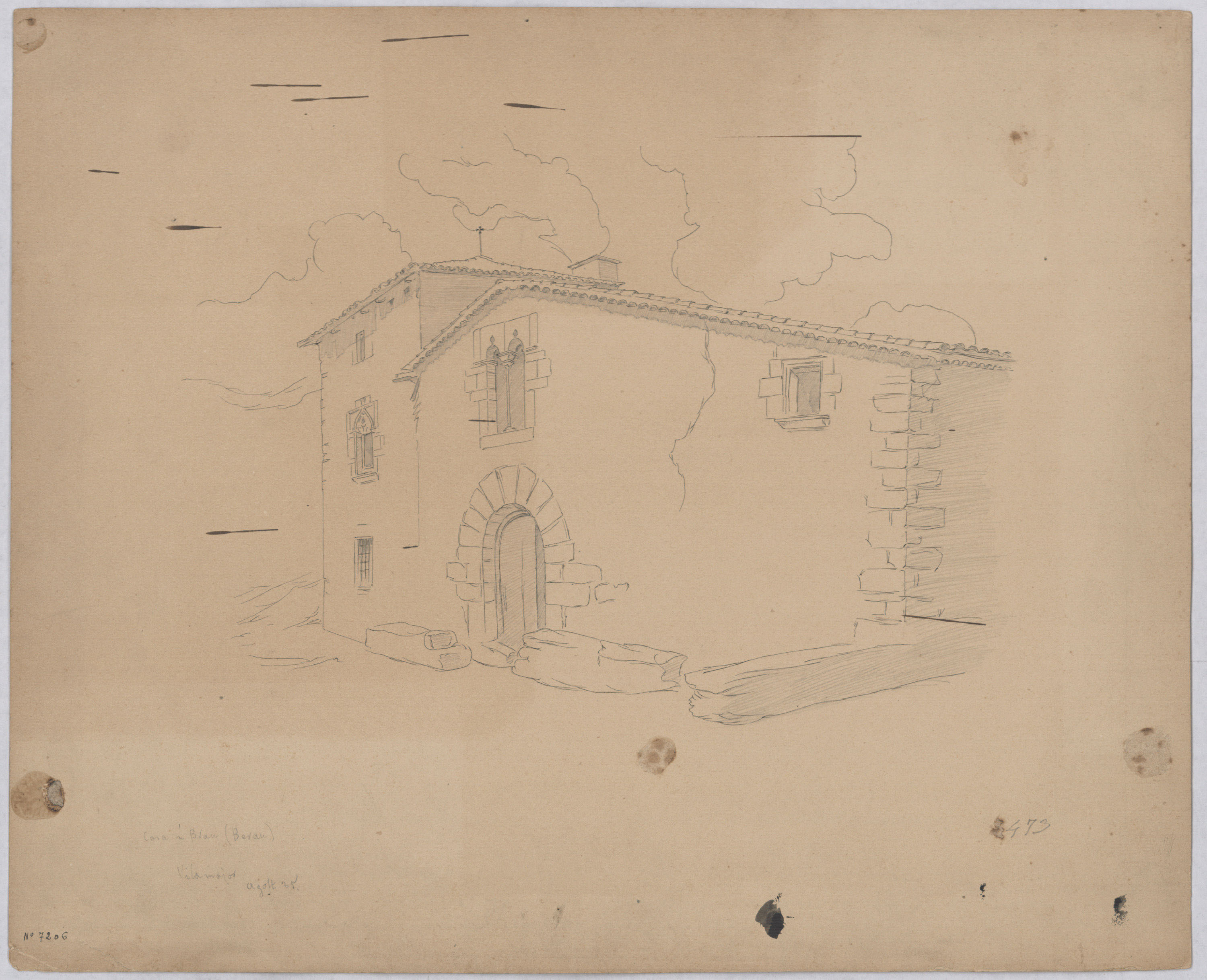 image for: Josep Lluís Pellicer - Casa á Brau (Berau) - 1885