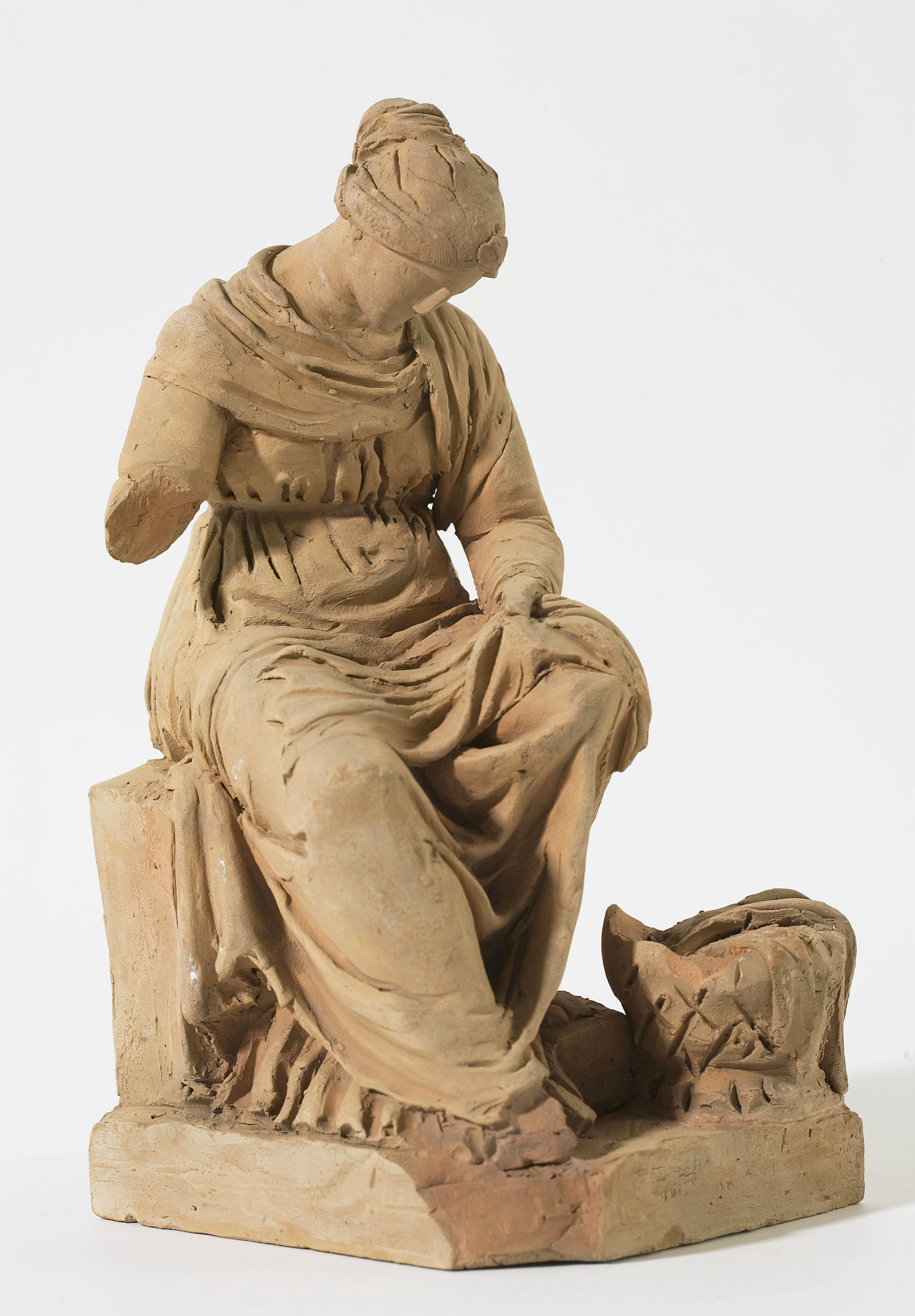image for: Damià Campeny - Dona cosint - Cap a 1815-1840