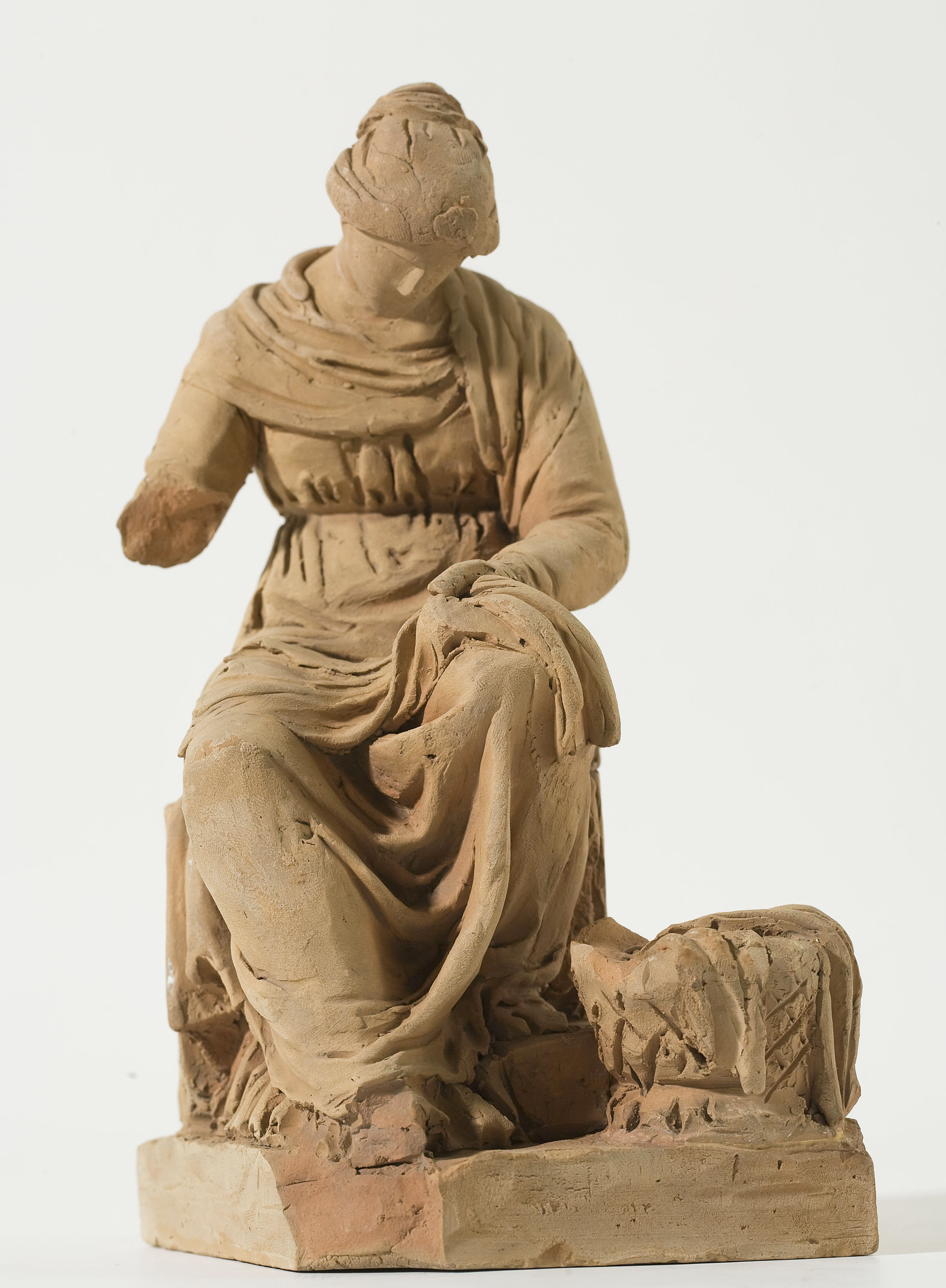 image for: Damià Campeny - Dona cosint - Cap a 1815-1840 [1]