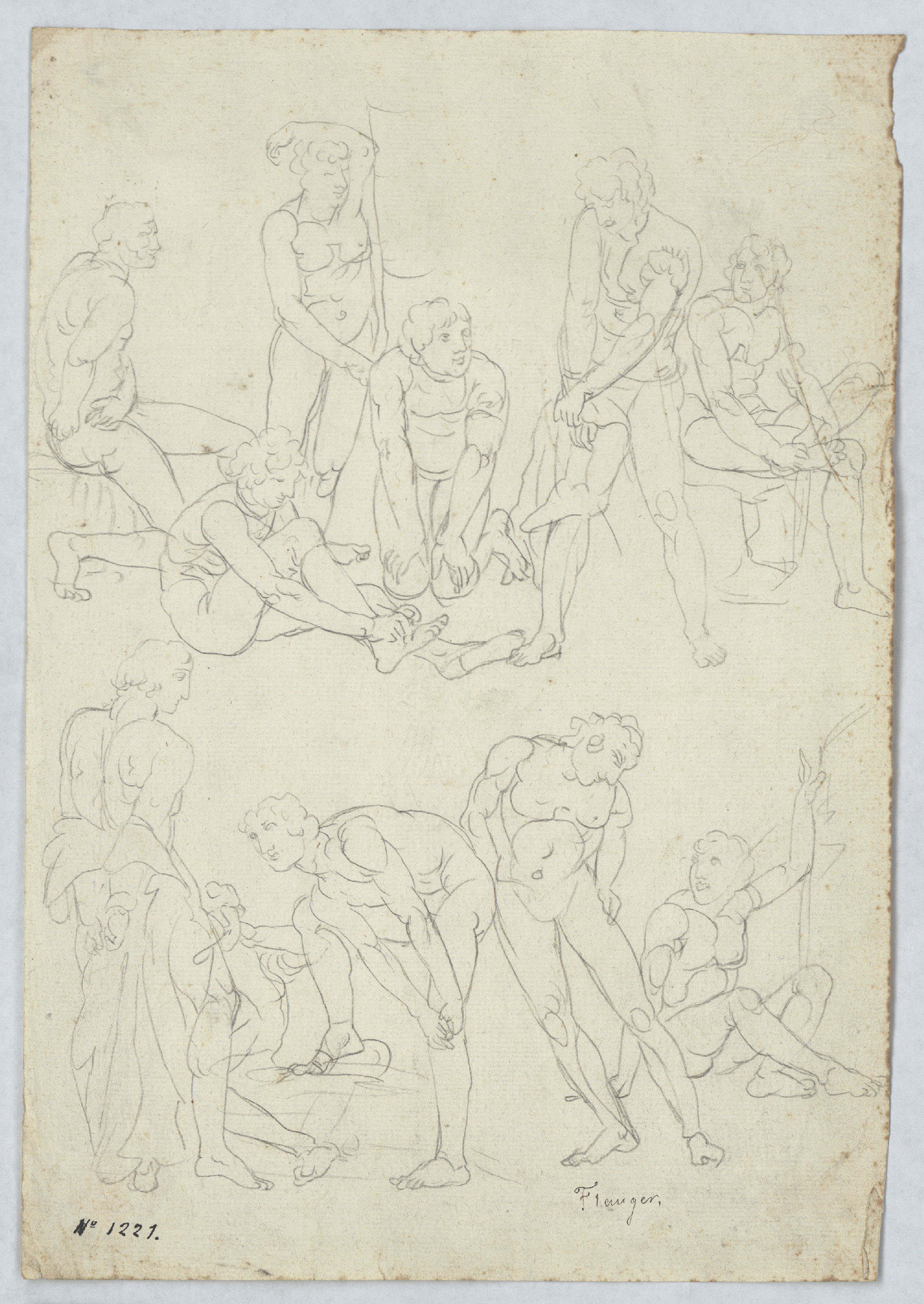 image for: Josep Bernat Flaugier - Estudis de nu - Cap a 1800-1812