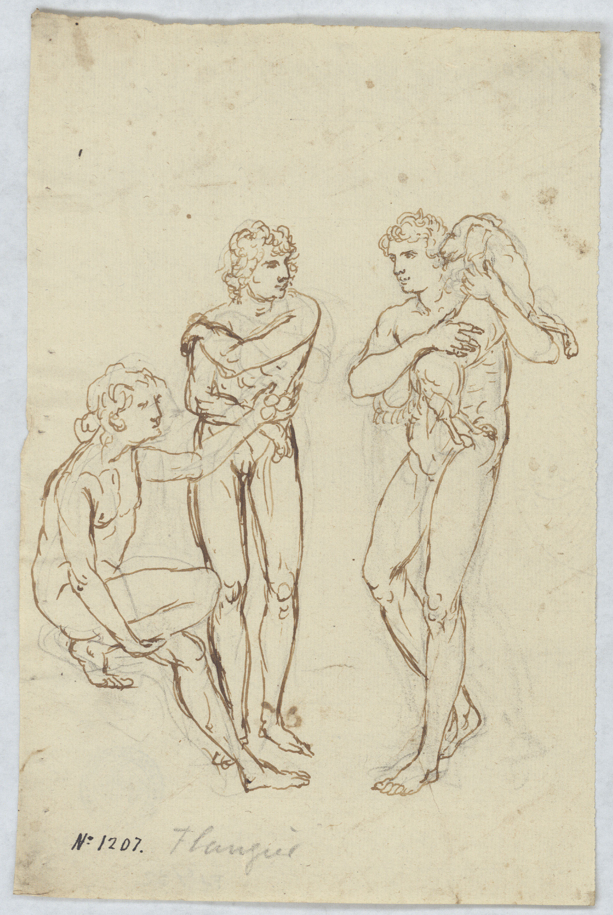 image for: Josep Bernat Flaugier - Estudis de nus - Cap a 1800-1812