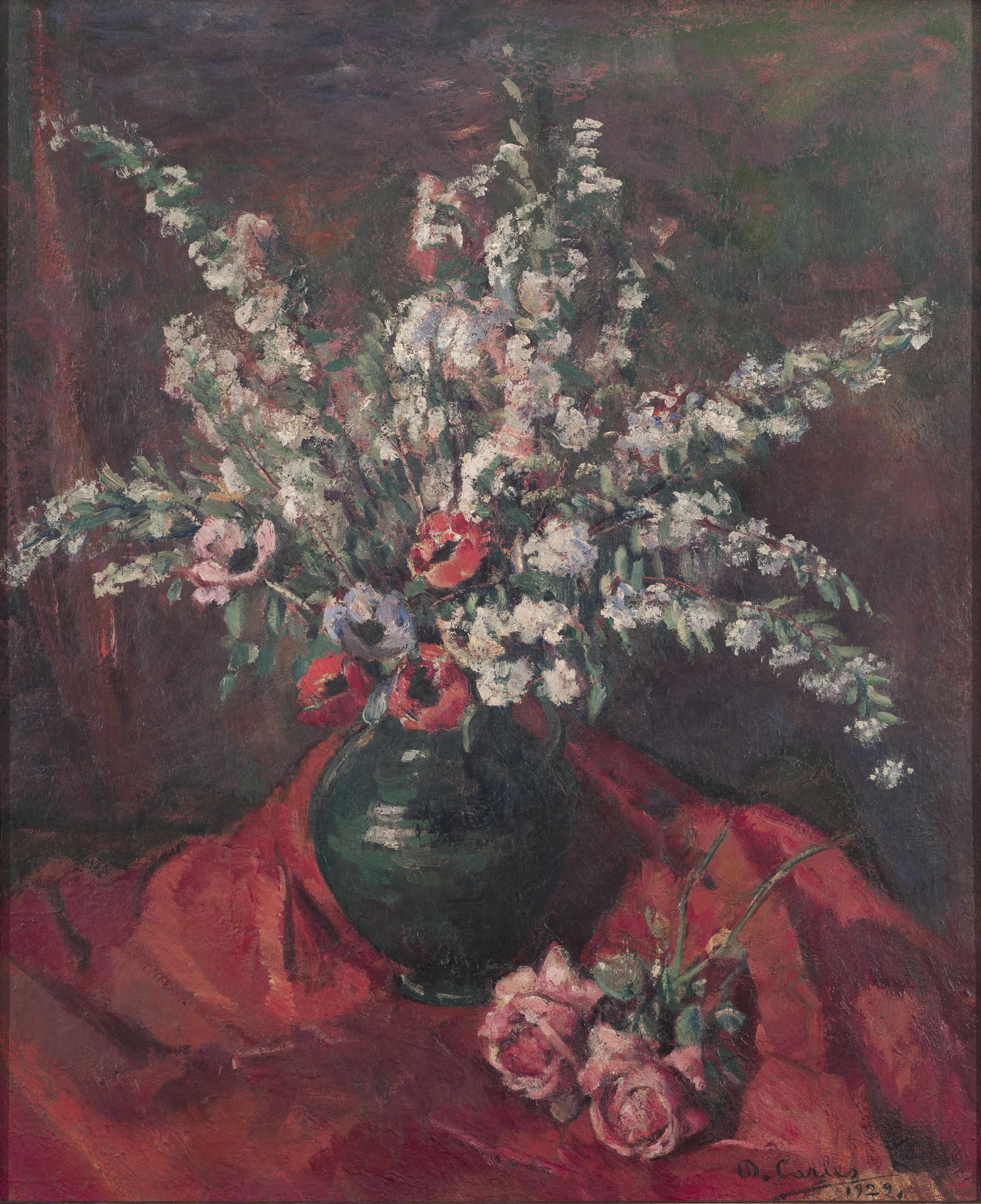 image for: Domènec Carles - Roig i verd - 1929